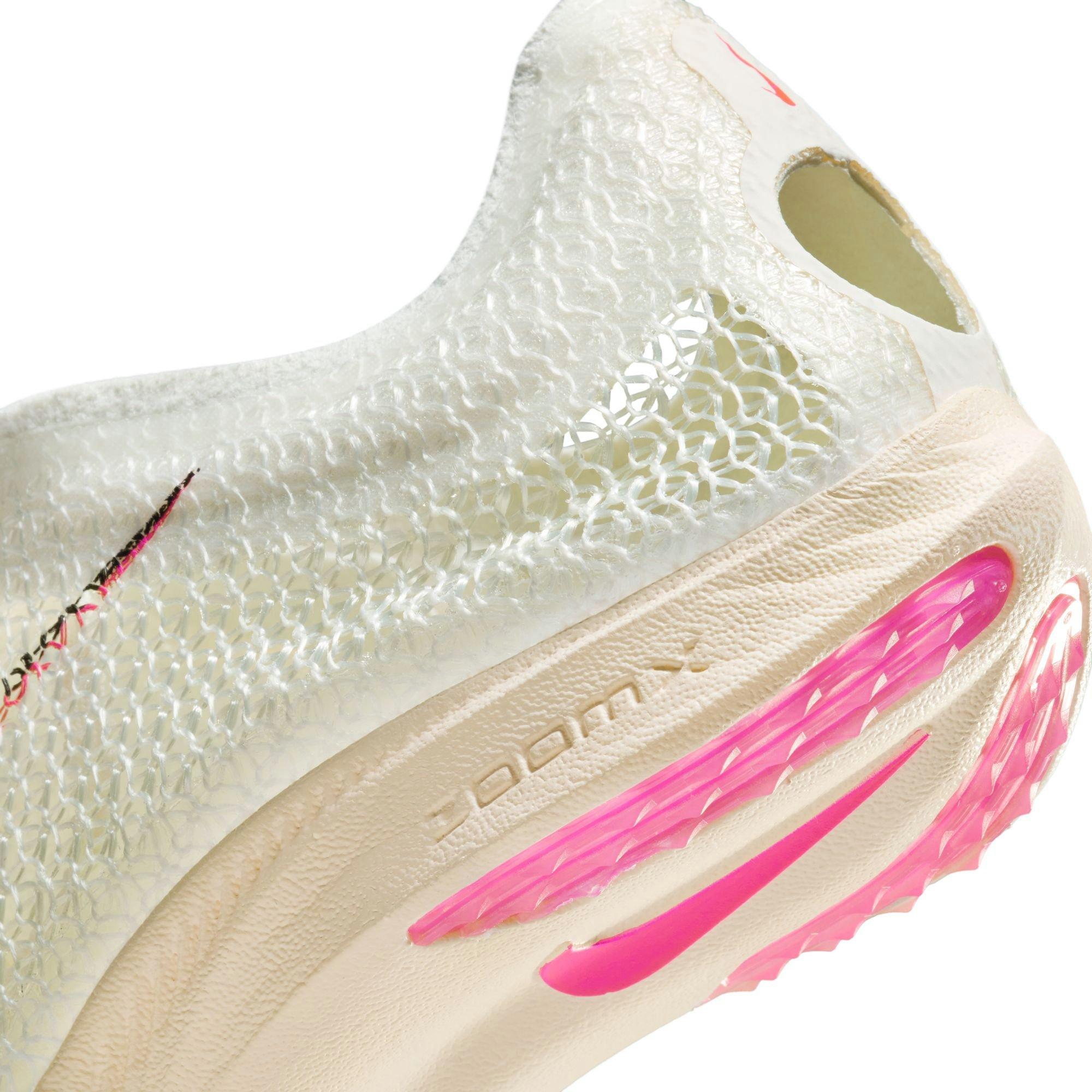 Nike Air Zoom Victory "Sail/Fierce Pink/Lt Lemon Twist" Men's Track Spike - WHITE/PINK Thumbnail View 12