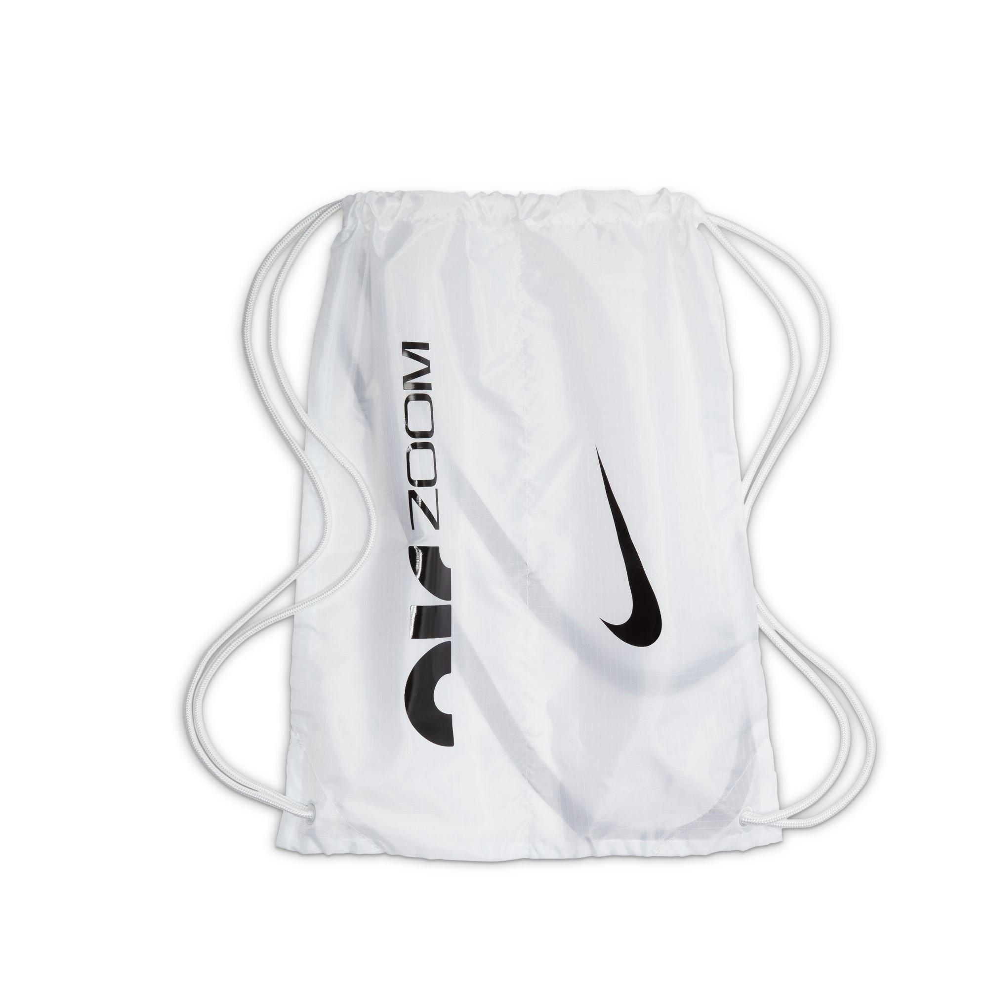 Nike Air Zoom Maxfly "Sail/Fierce Pink/Lt Lemon Twist" Men's Track Spike - WHITE/PINK Thumbnail View 12