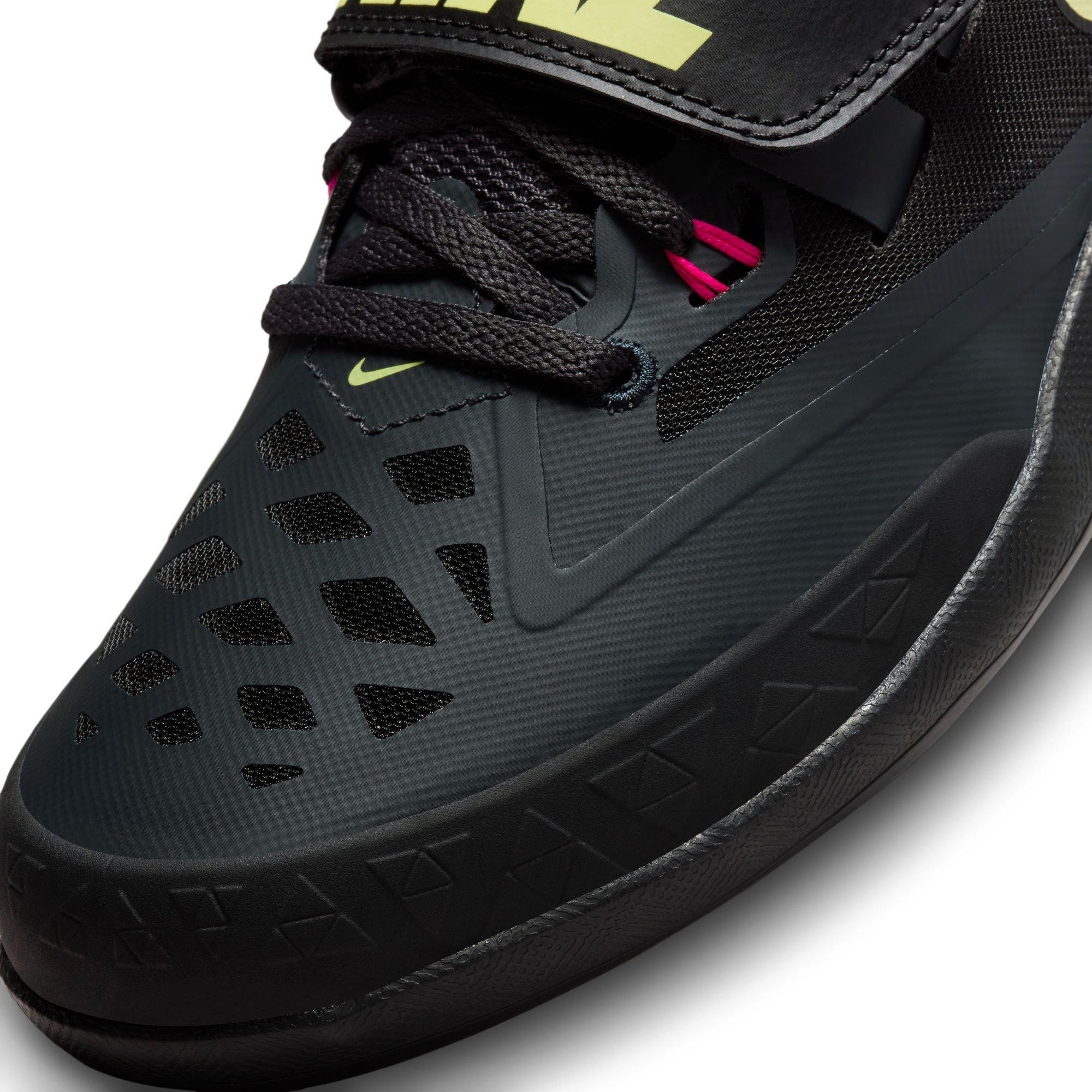Nike Zoom Rotational 6 "Anthracite/Fierce Pink/Black" Men's Track Throwing Shoe - BLACK/PINK Thumbnail View 10