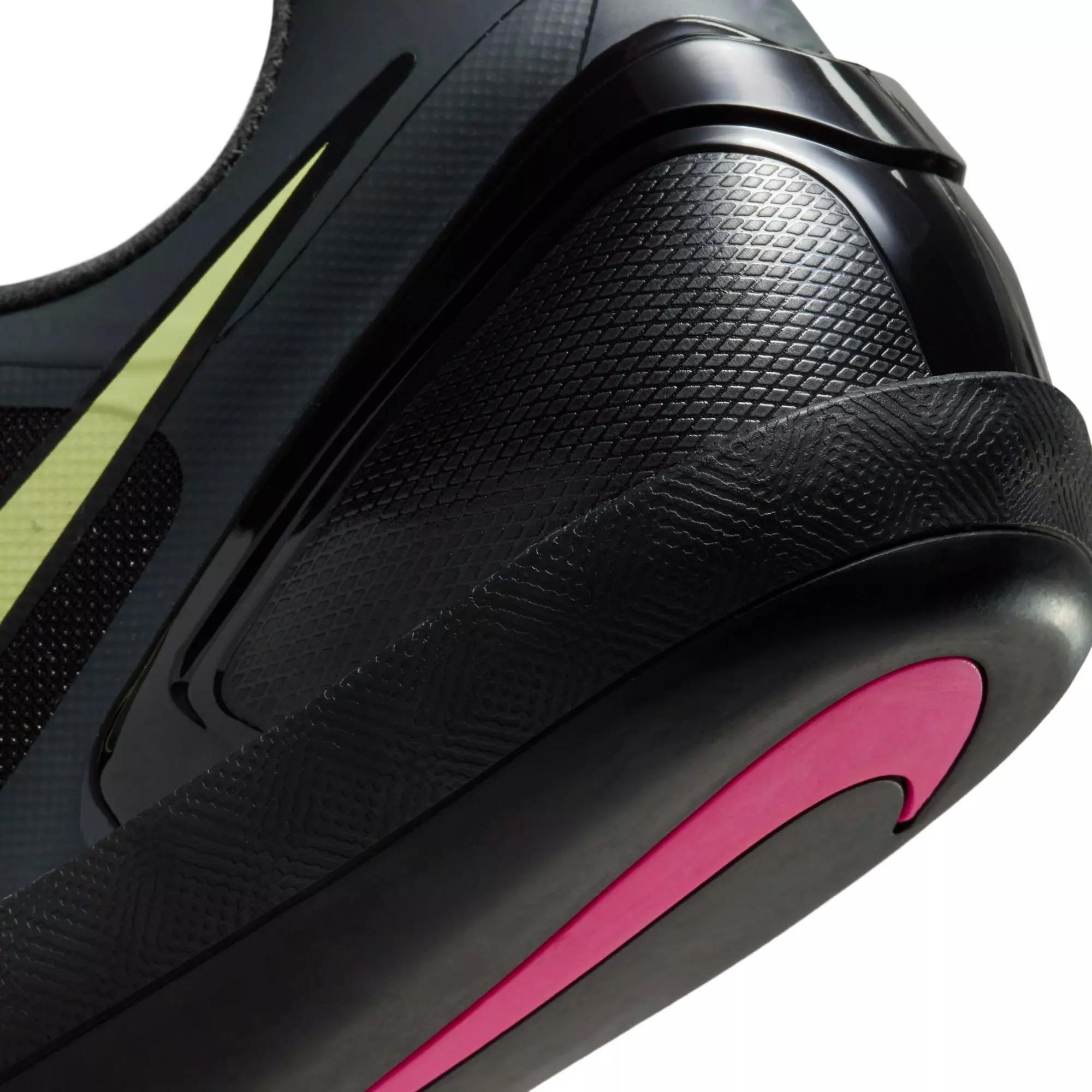 Nike Zoom Rotational 6 "Anthracite/Fierce Pink/Black" Men's Track Throwing Shoe - BLACK/PINK