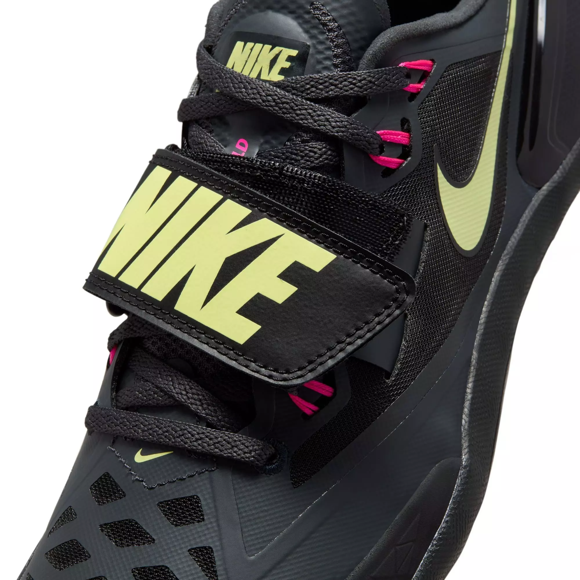 Nike Zoom Rotational 6 "Anthracite/Fierce Pink/Black" Men's Track Throwing Shoe - BLACK/PINK