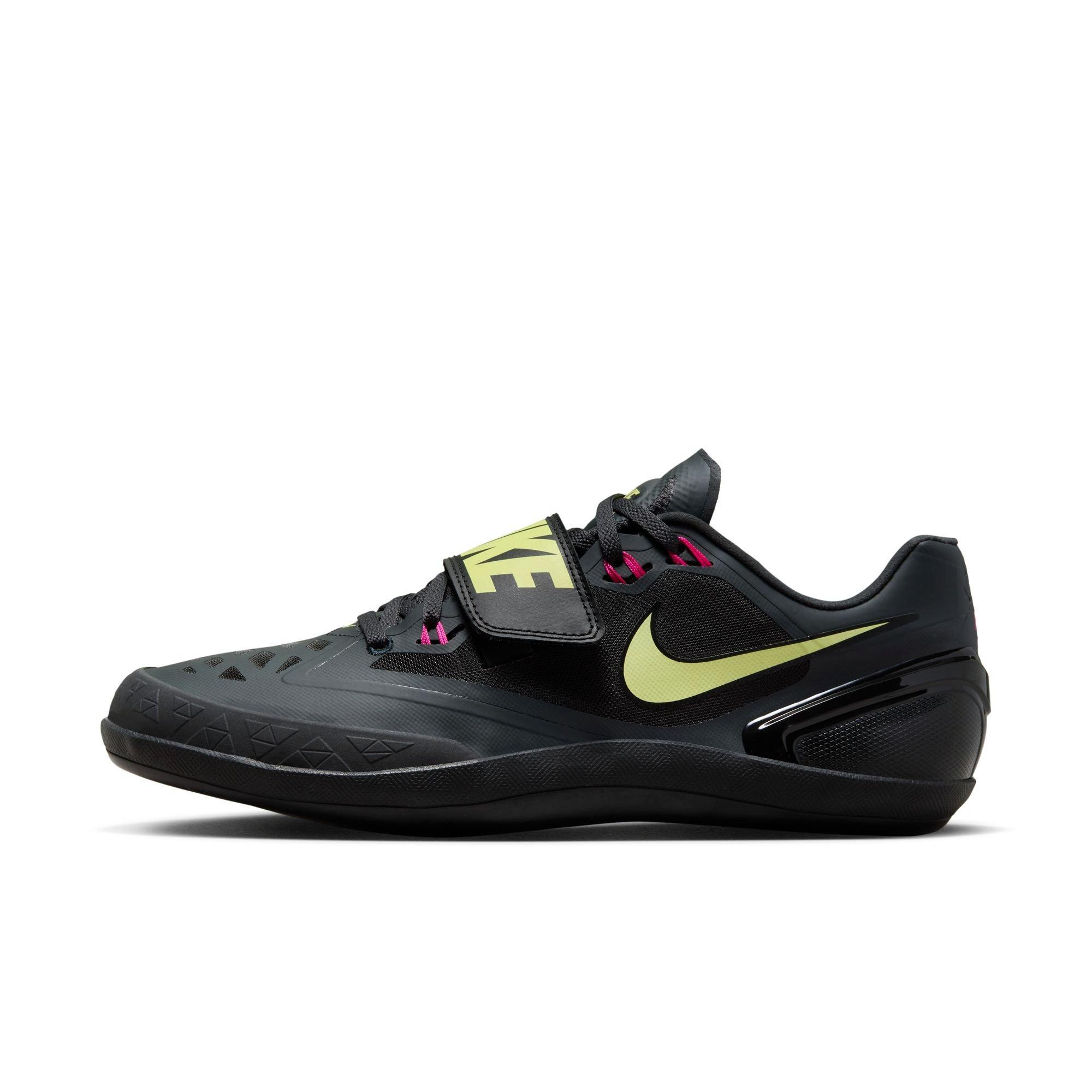 Nike Zoom Rotational 6 "Anthracite/Fierce Pink/Black" Men's Track Throwing Shoe - BLACK/PINK Thumbnail View 3