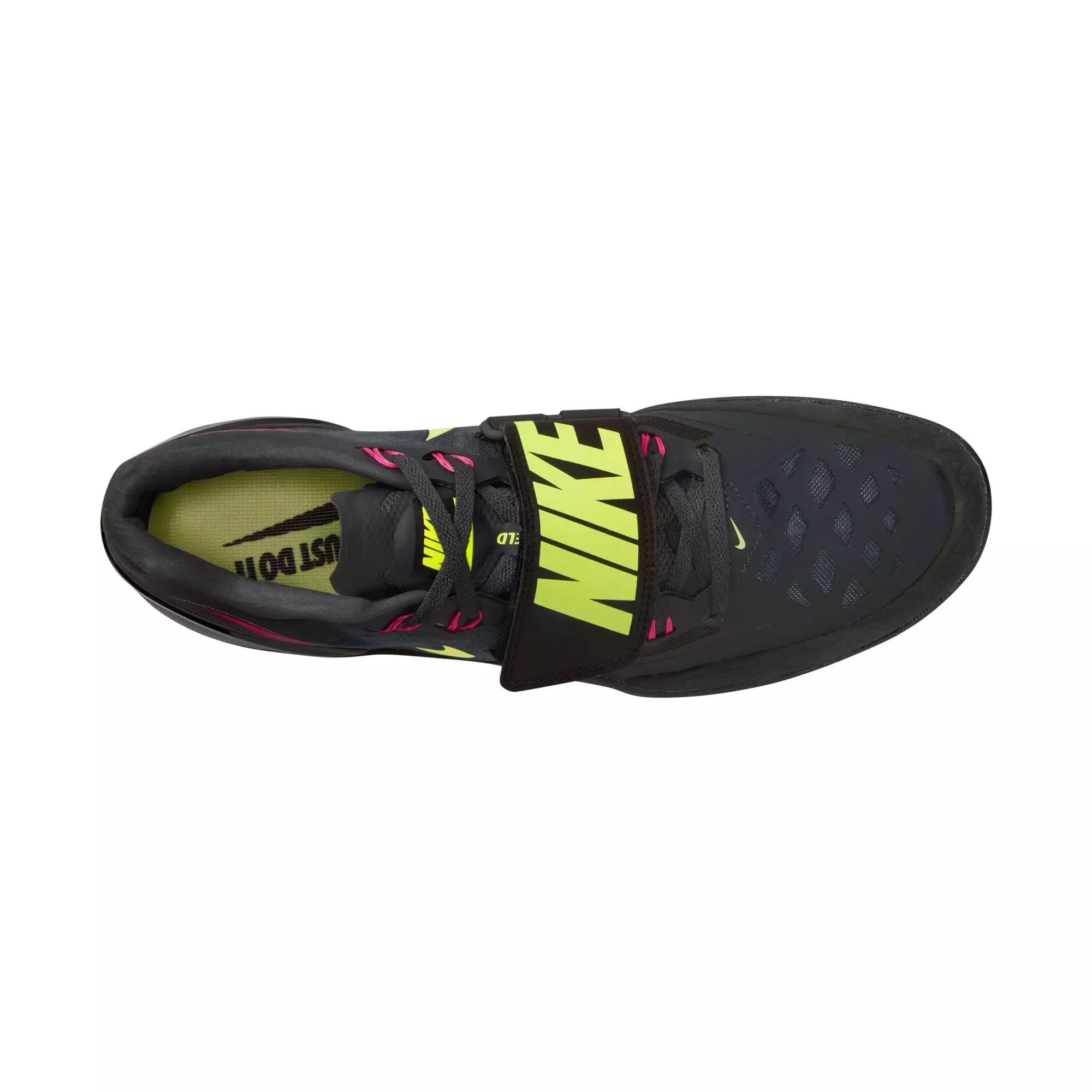 Nike Zoom Rotational 6 "Anthracite/Fierce Pink/Black" Men's Track Throwing Shoe - BLACK/PINK