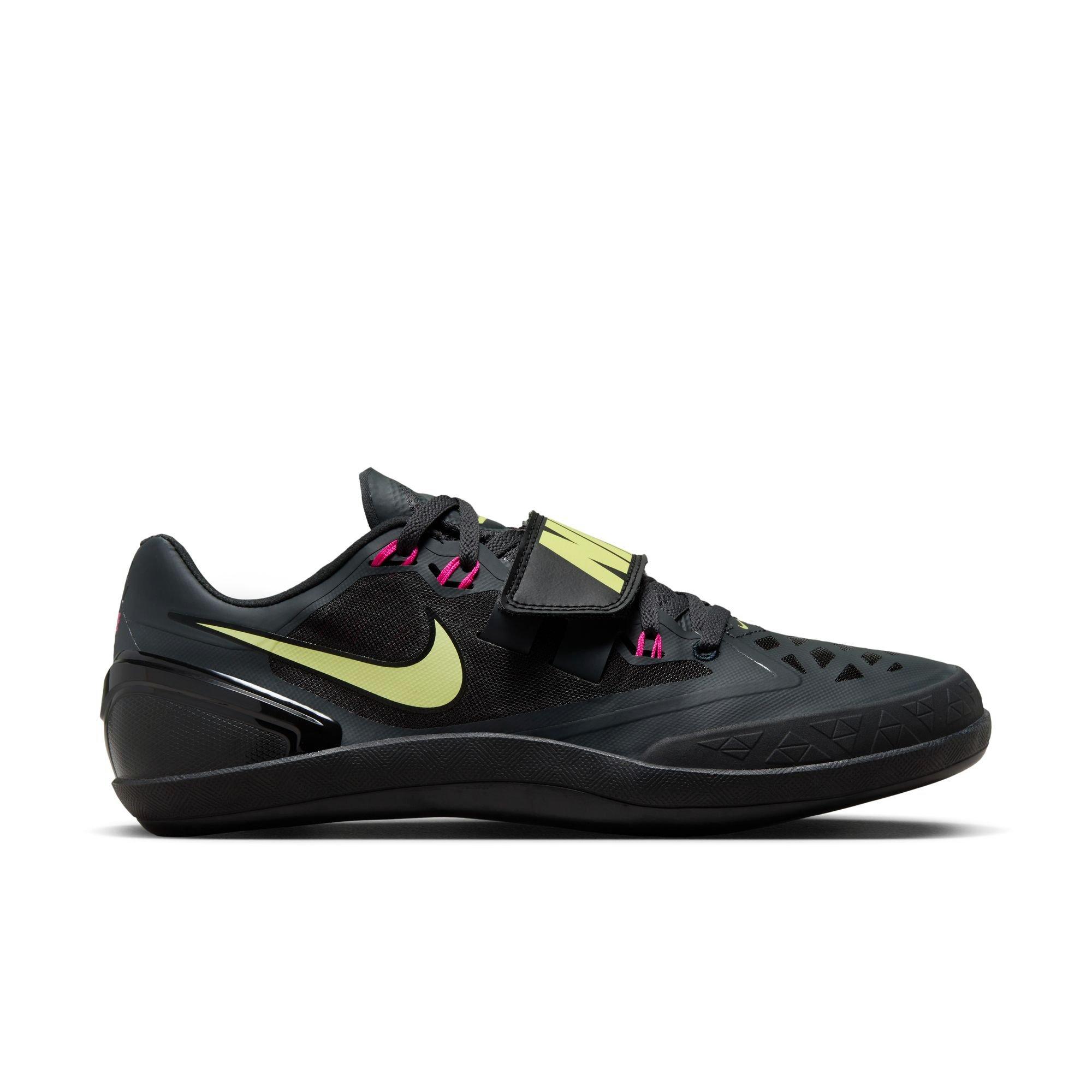 Nike Zoom Rotational 6 "Anthracite/Fierce Pink/Black" Men's Track Throwing Shoe - BLACK/PINK Thumbnail View 1