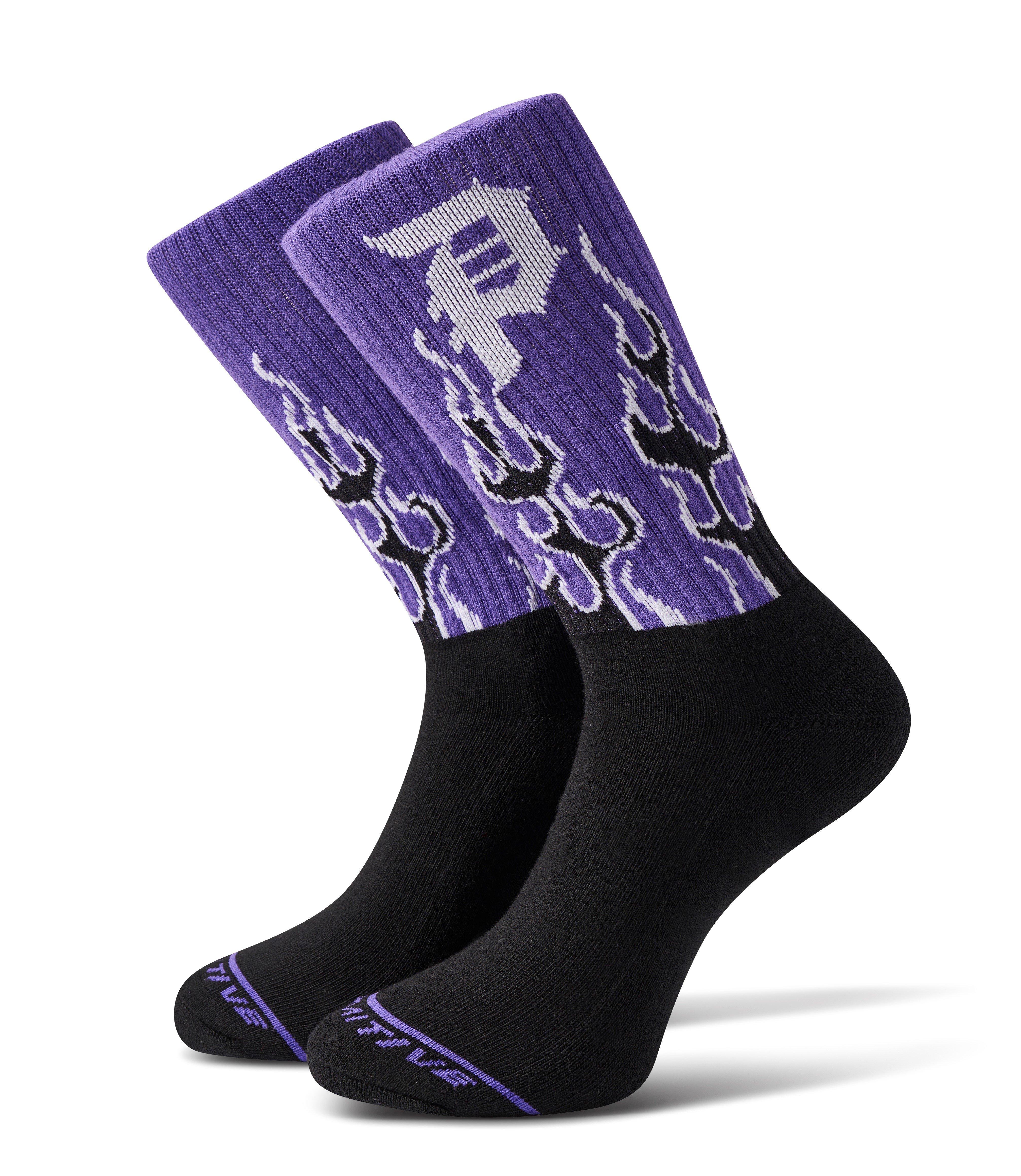 Primitive Fury Crew Socks-2PK