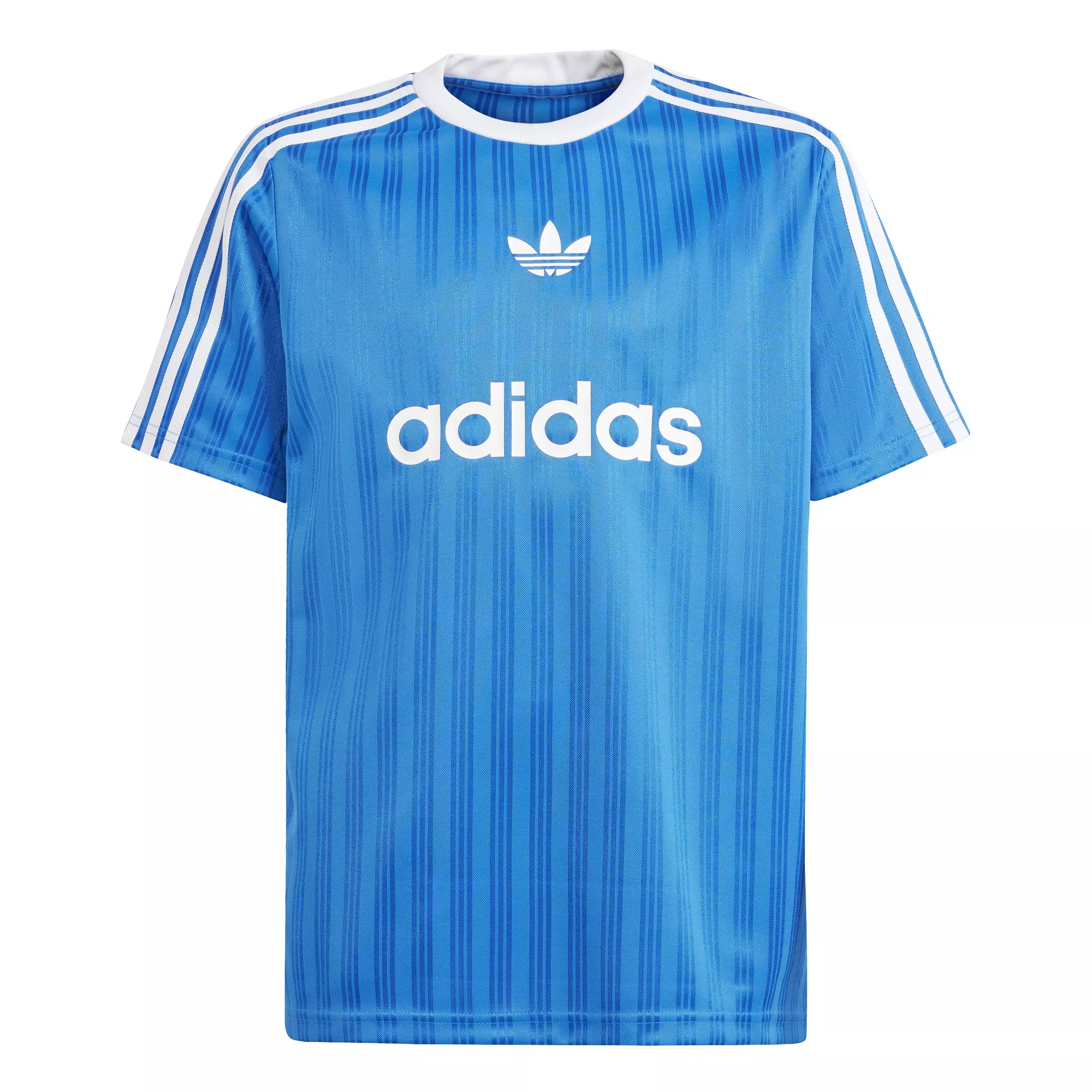 adidas Big Boys' Superstar Soccer Jersey - Blue - BLUE