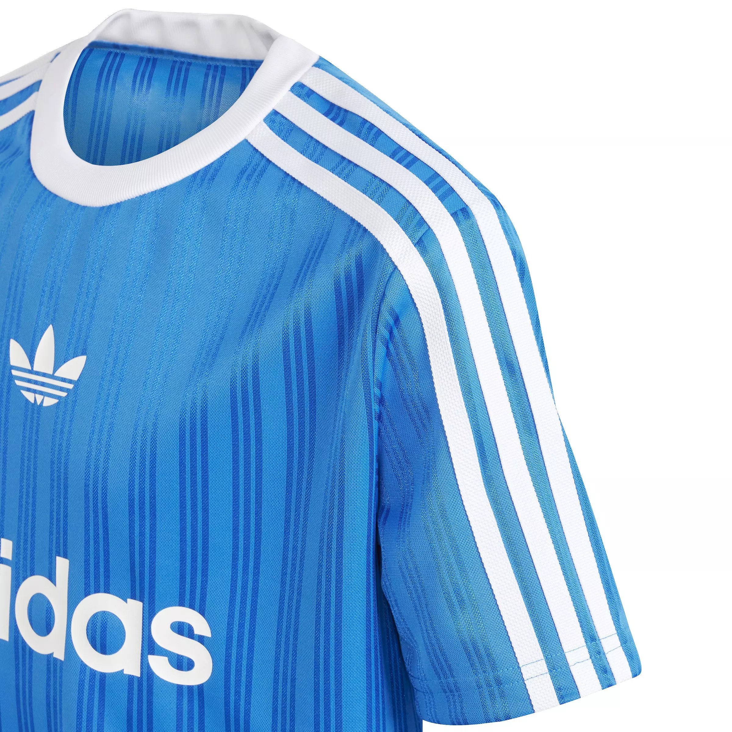adidas Big Boys' Superstar Soccer Jersey - Blue - BLUE