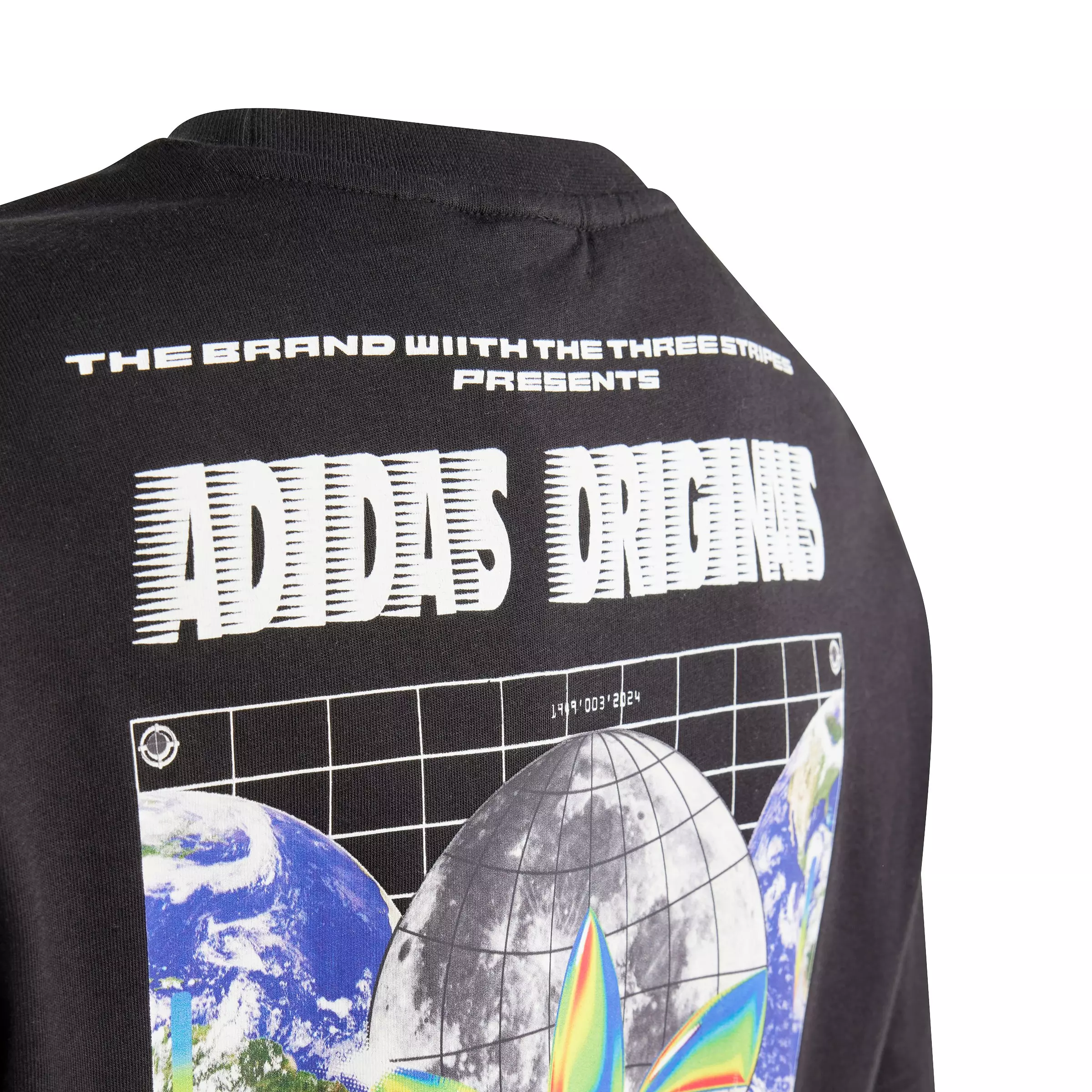 adidas Big Boys' Future Road Bold Tee - BLACK