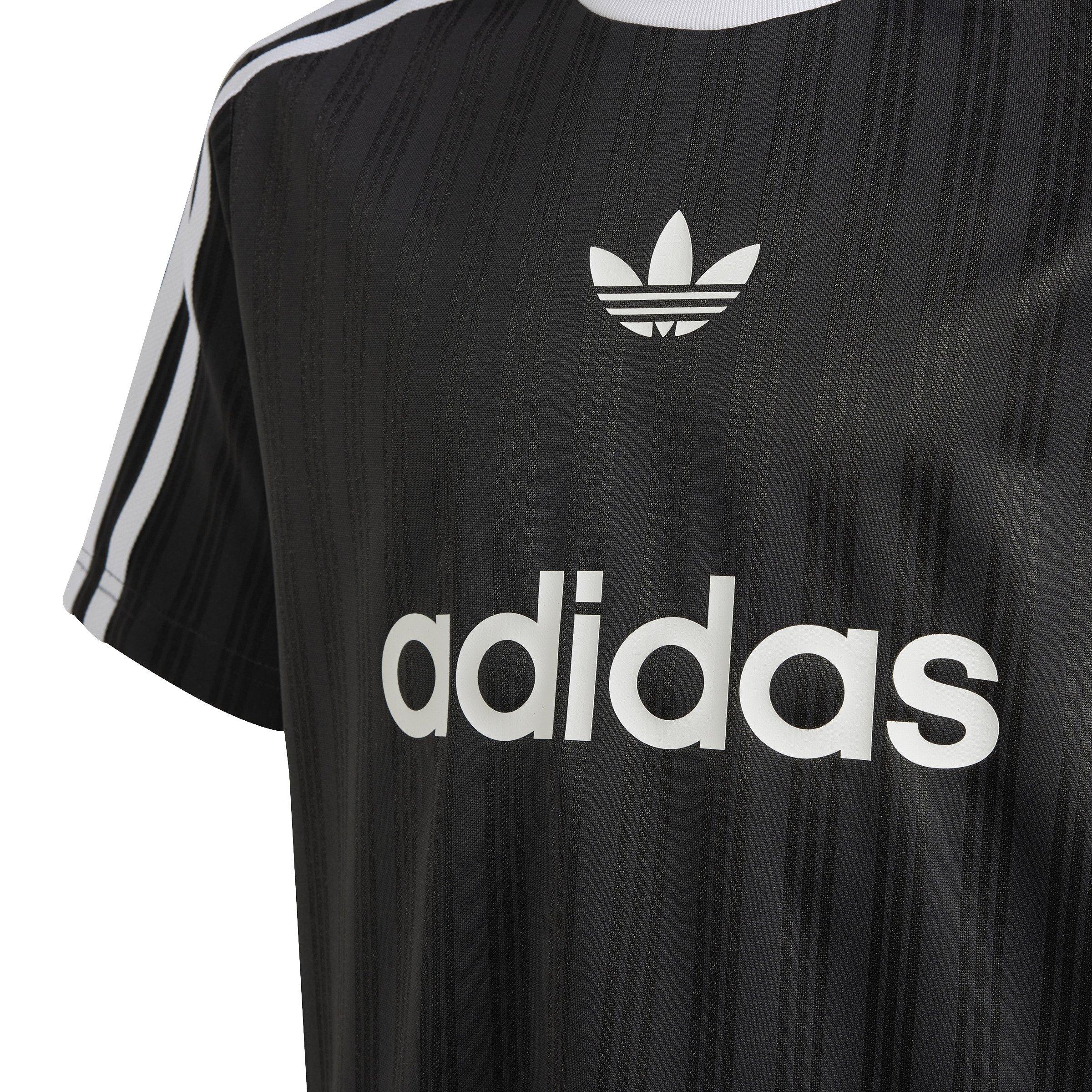adidas Superstar Soccer Big Boys' Black Jersey