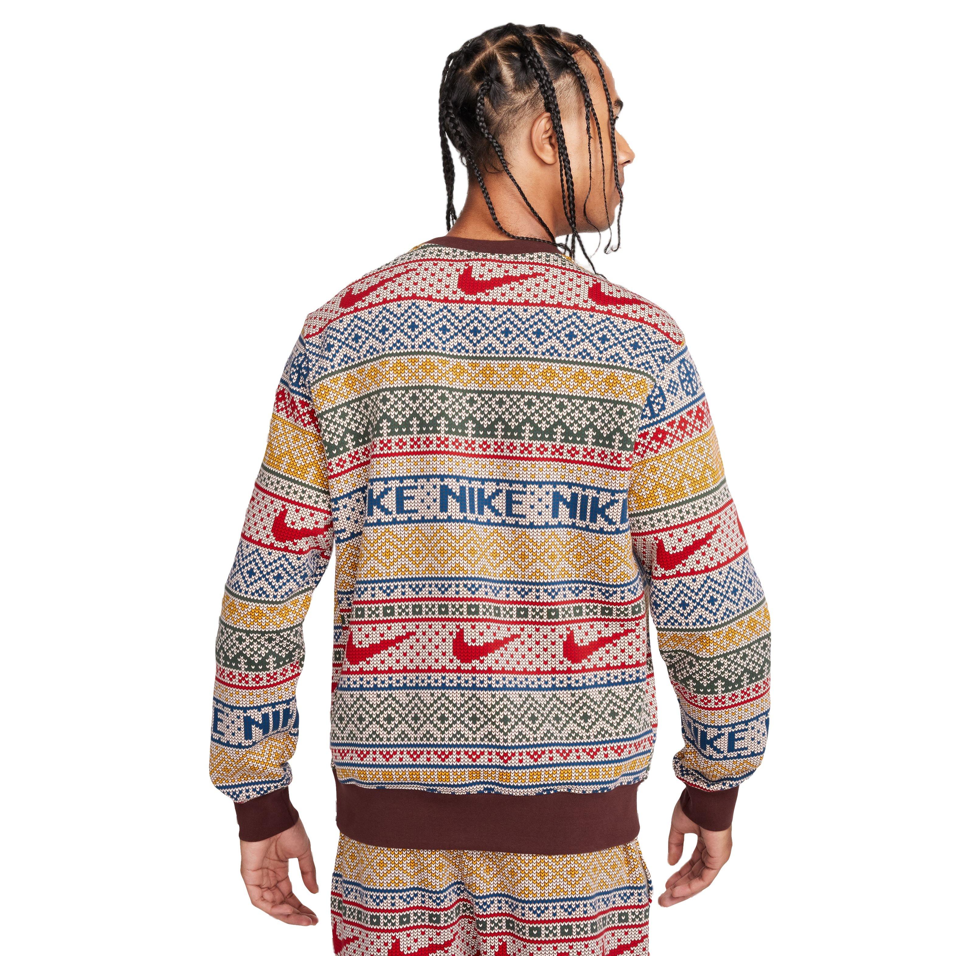 Nike Sportswear Club Holiday Fleece Men's Crew