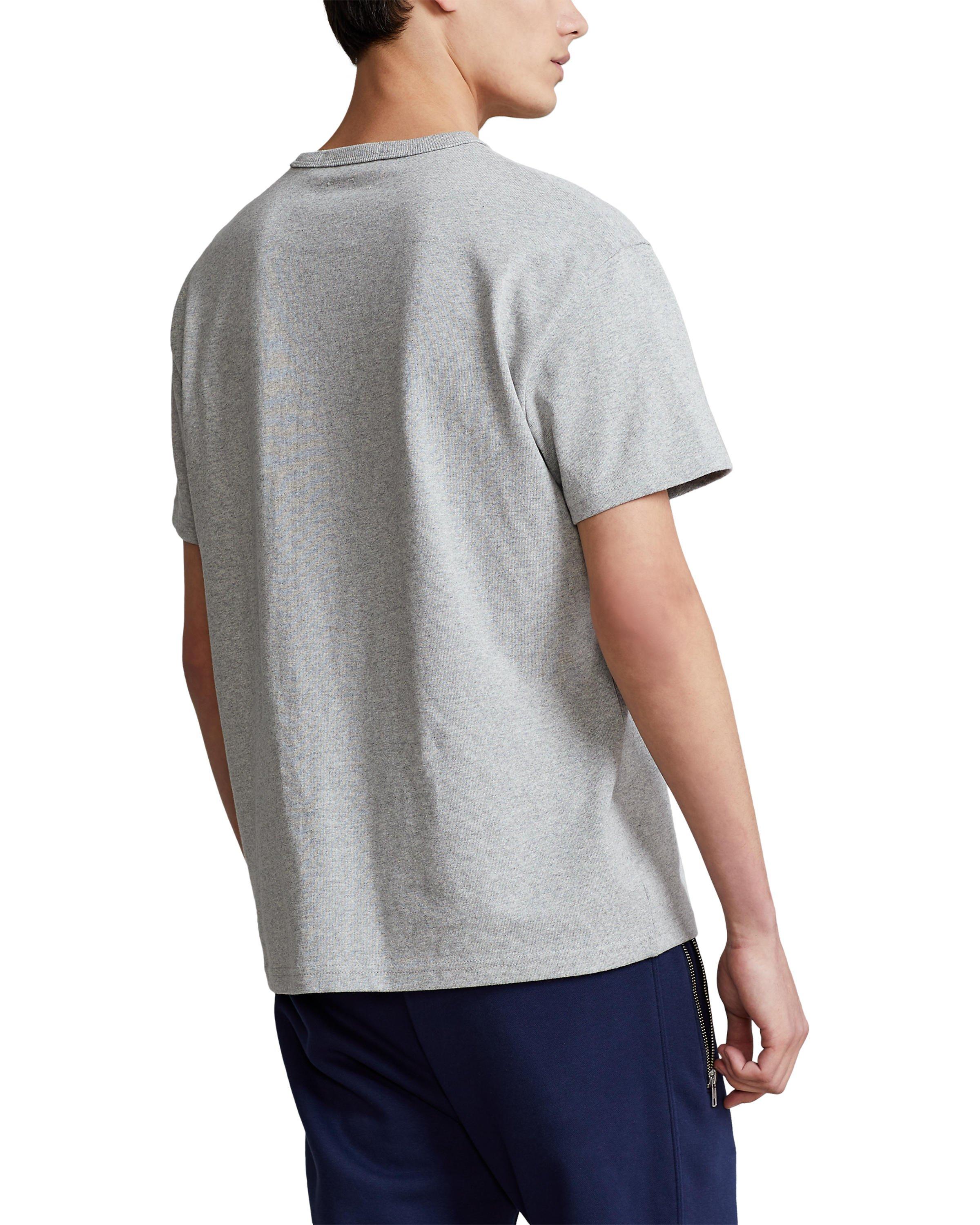 Polo Men's Sport Icon Tee - WHITE/NAVY/RED Thumbnail View 2