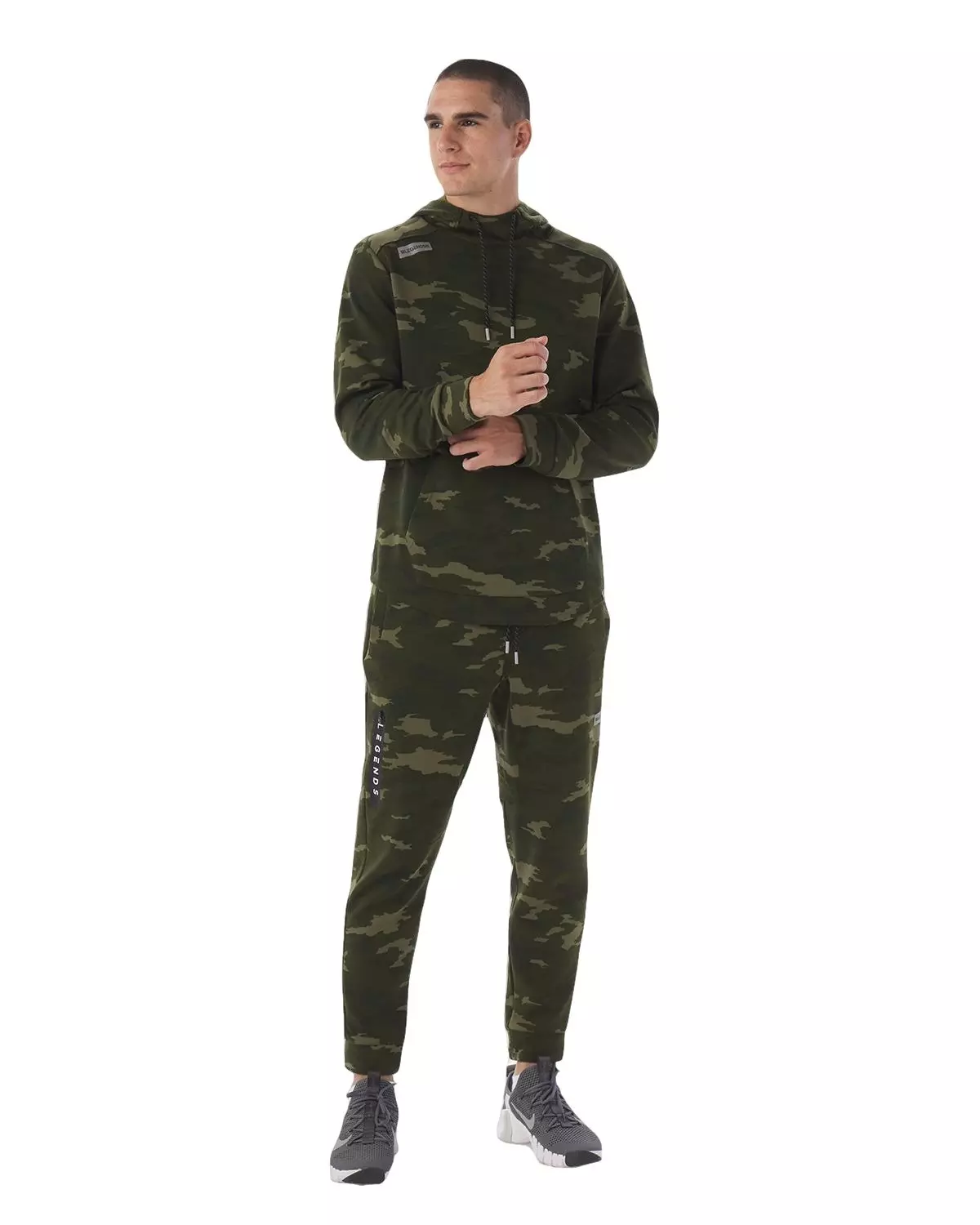 Legends Men's Hawthorne Tech 2.0 Hoodie - Camo - GREEN