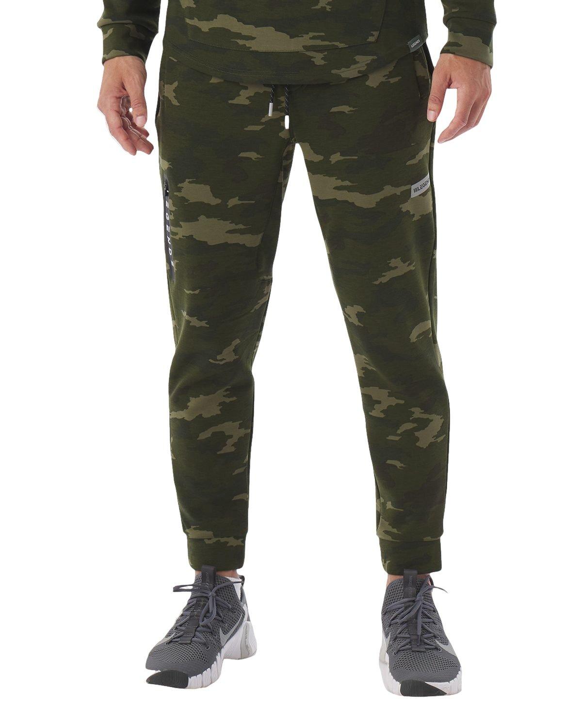 Legends Men's Hawthorne Tech 2.0 Joggers - Camo - GREEN Thumbnail View 1