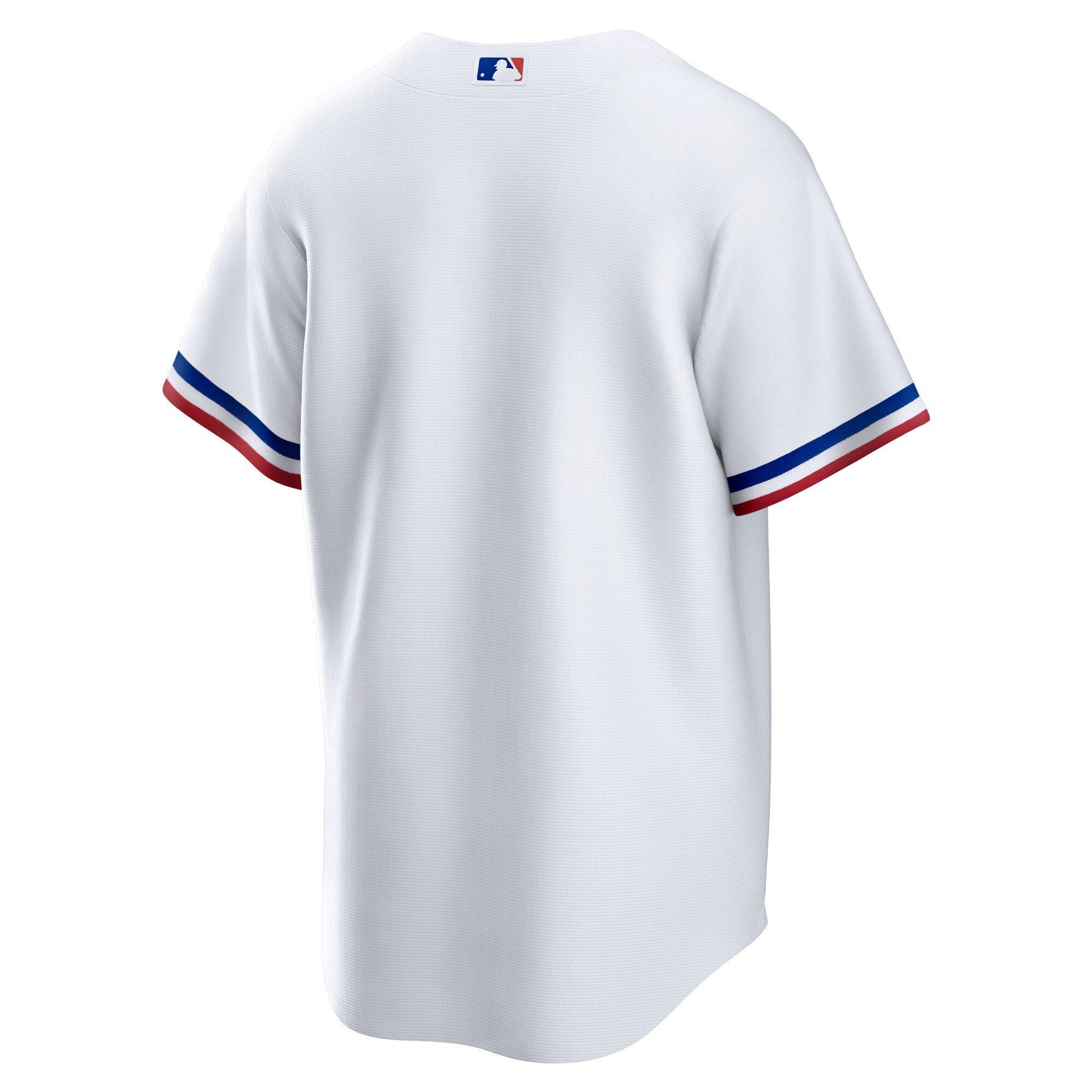 Nike Men's Texas Rangers '23 Replica Game Jersey - WHITE Thumbnail View 2