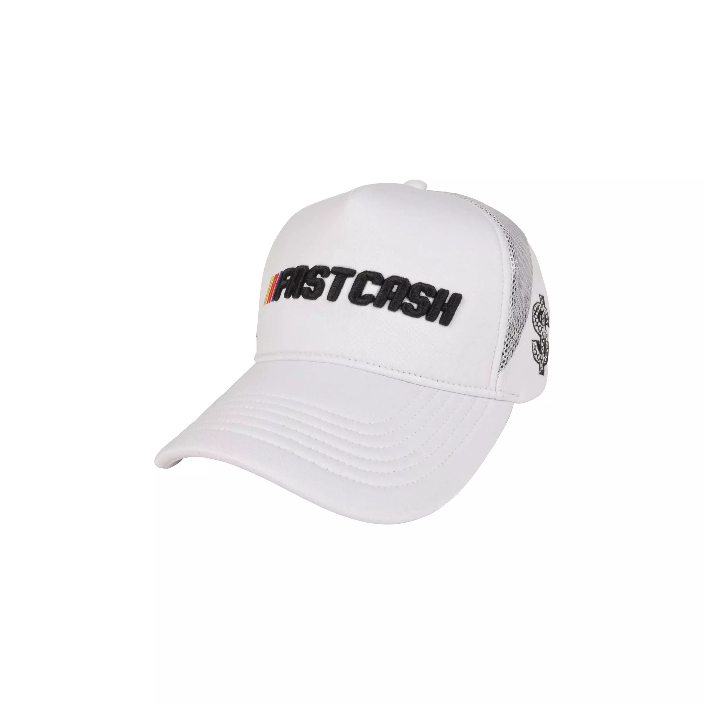 Reference Co. Fast Cash Trucker Snapback-White - WHITE