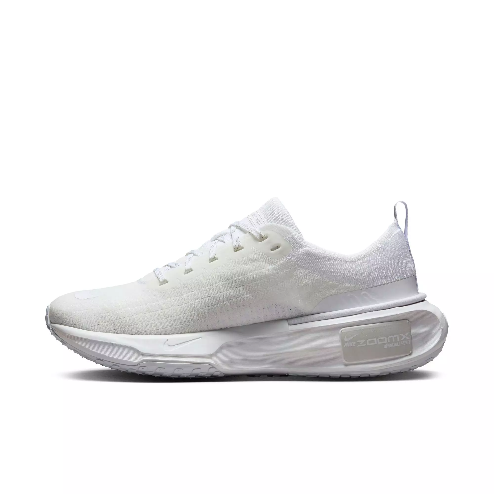 Nike Invincible "White/Photon Dust/Platinum Tint/White" Men's Road Running Shoe - WHITE/GREY