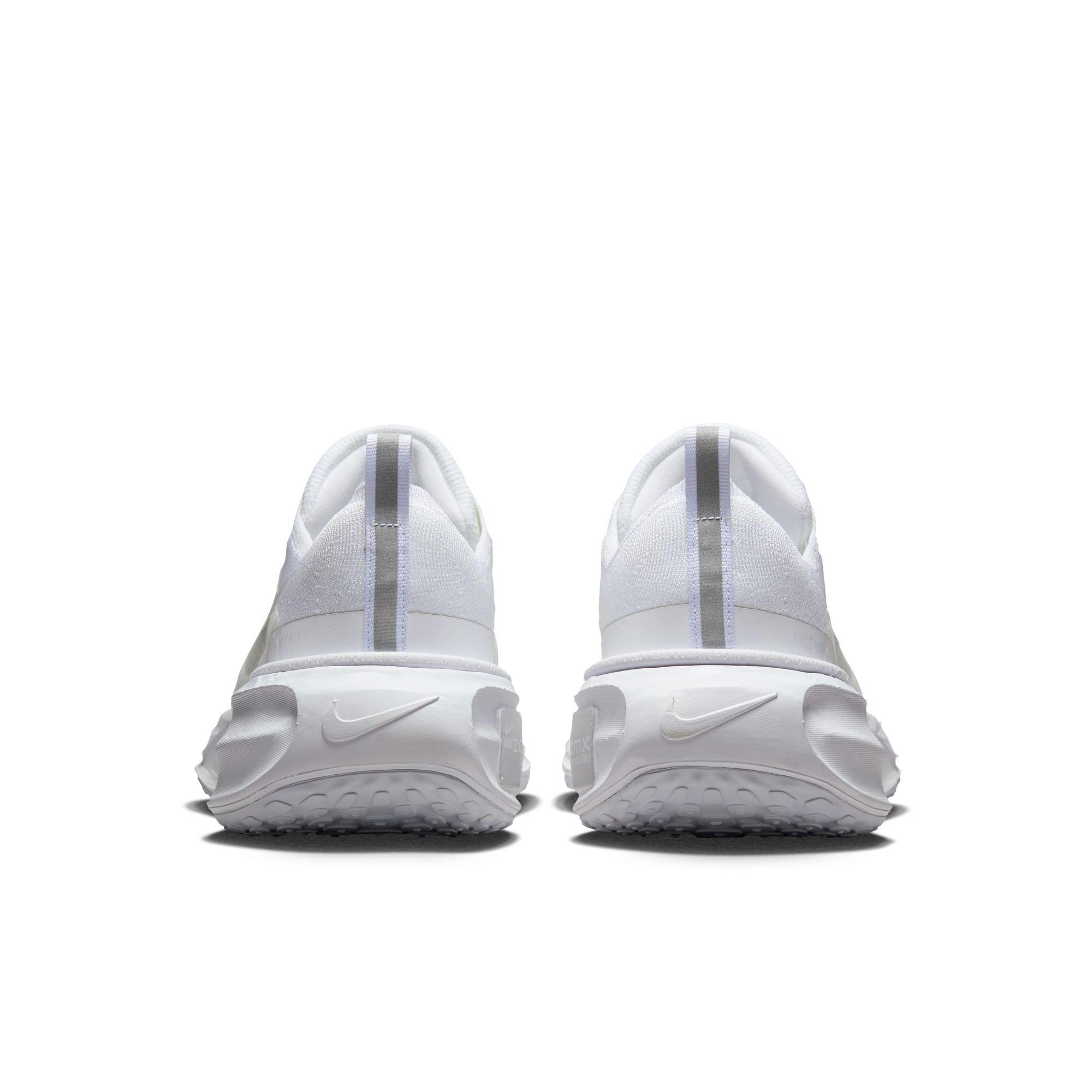 Nike Invincible "White/Photon Dust/Platinum Tint/White" Men's Road Running Shoe - WHITE/GREY Thumbnail View 6