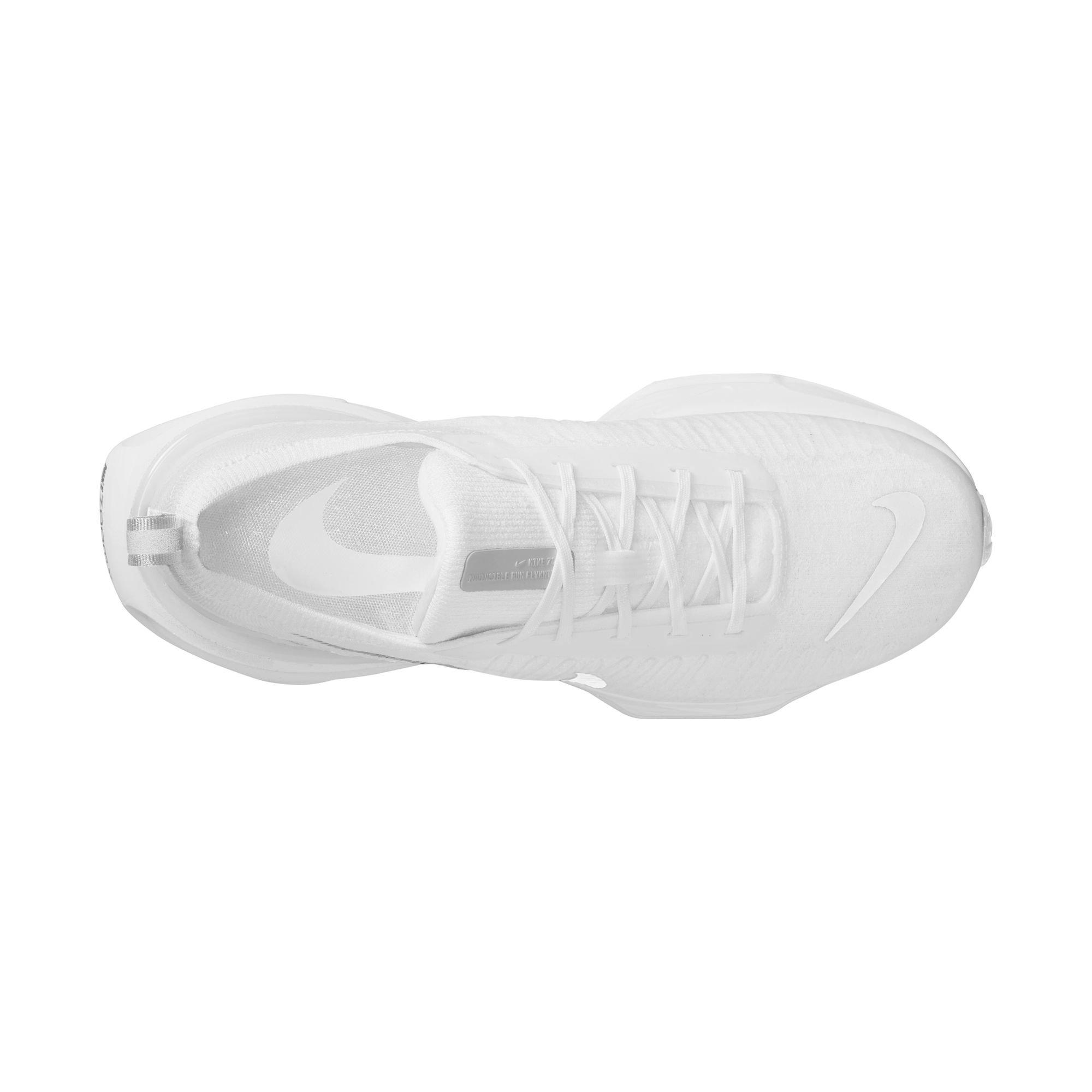 Nike Invincible "White/Photon Dust/Platinum Tint/White" Men's Road Running Shoe - WHITE/GREY Thumbnail View 8