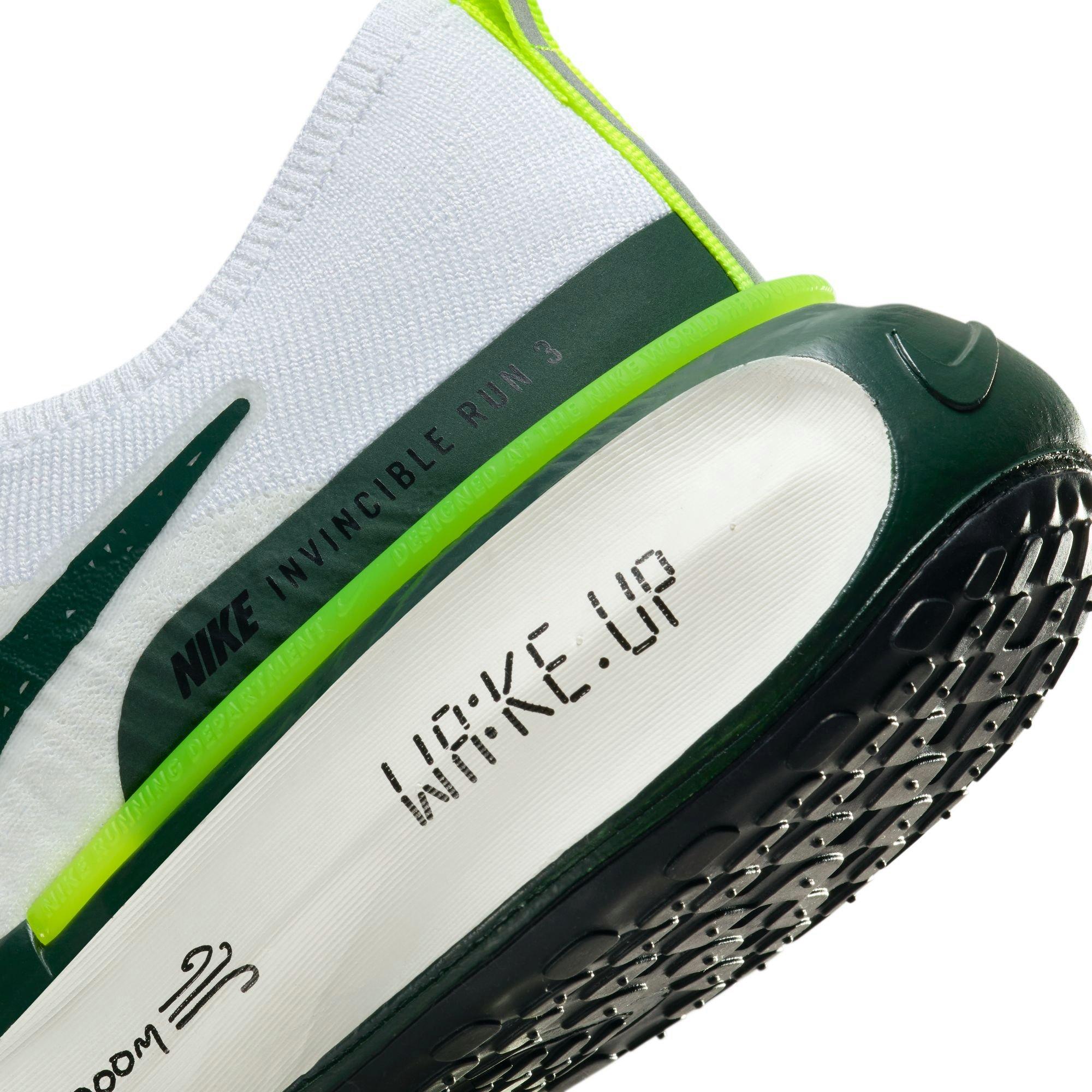 Nike Invincible Run 3 Green and Black Shoes New Men main image 2