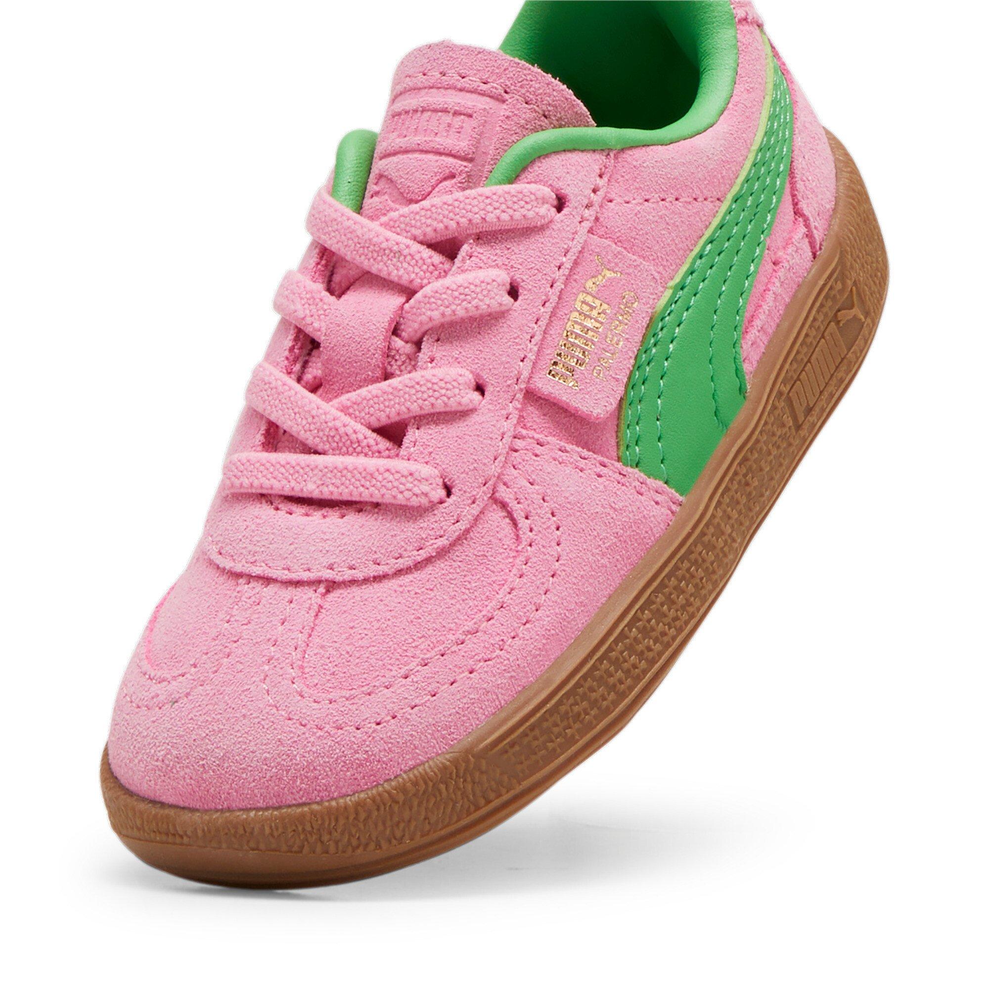 Amazon.com | PUMA Kids Girls Rs-X Bouquet Lace Up Sneakers  Puma Kids Green and Pink Sneakers main image 1
