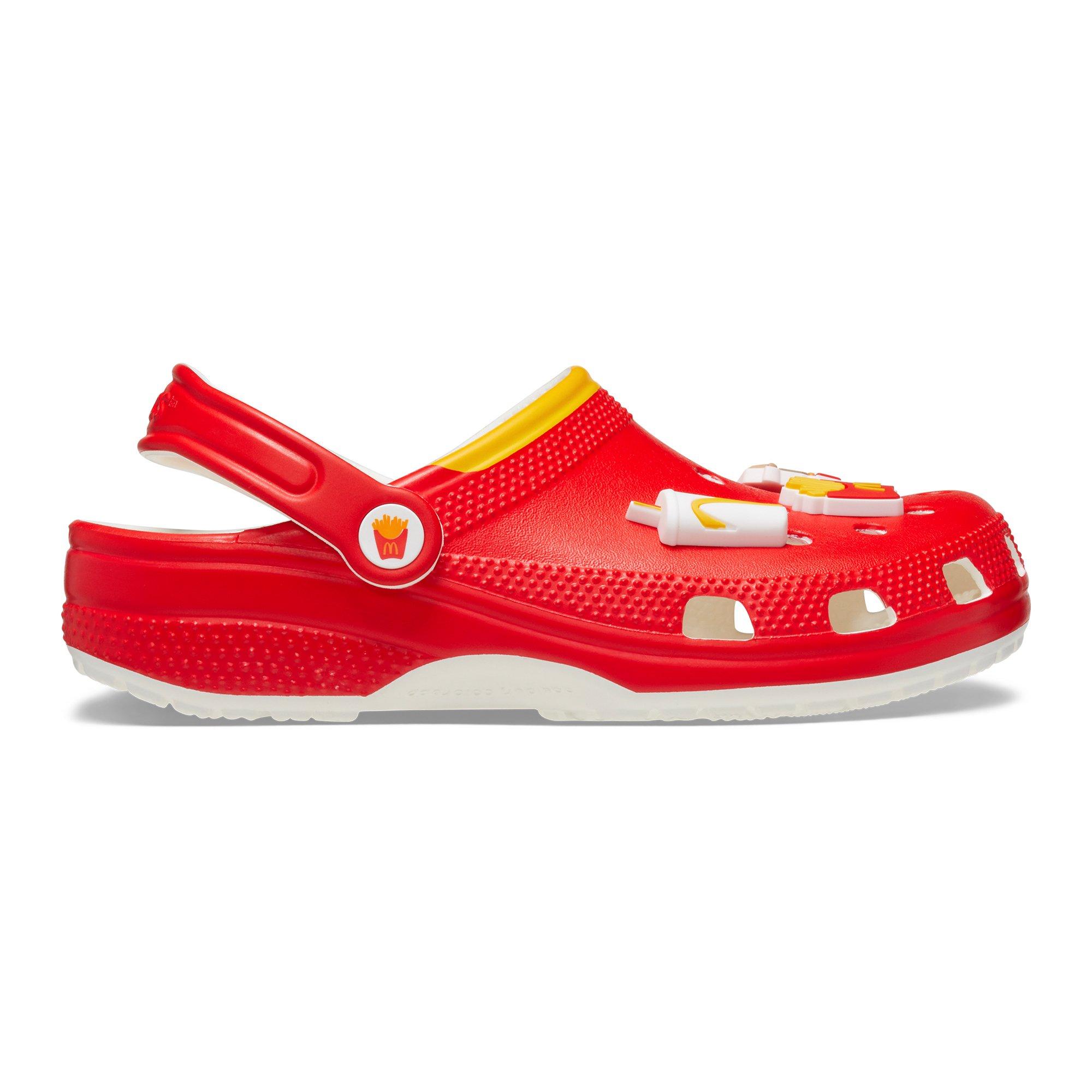 The raffle for the Lightning McQueen Crocs in men's sizing is now