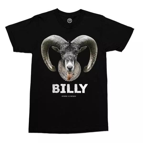 Streetz Iz Watchin Men's Billy Tee - Black - BLACK
