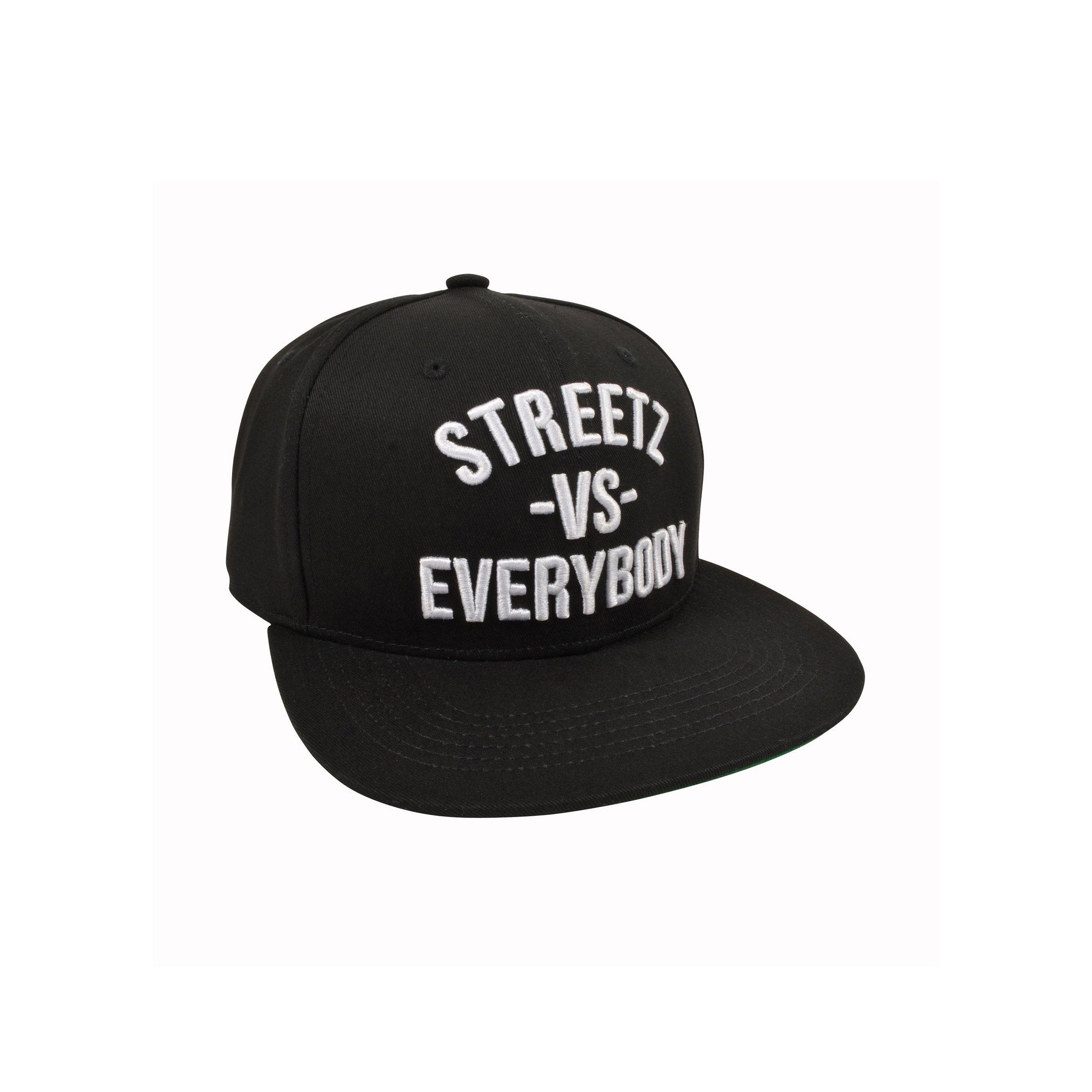 Streetz Iz Watchin Streetz-vs-Everybody Snapback-Black - BLACK/WHITE Thumbnail View 2
