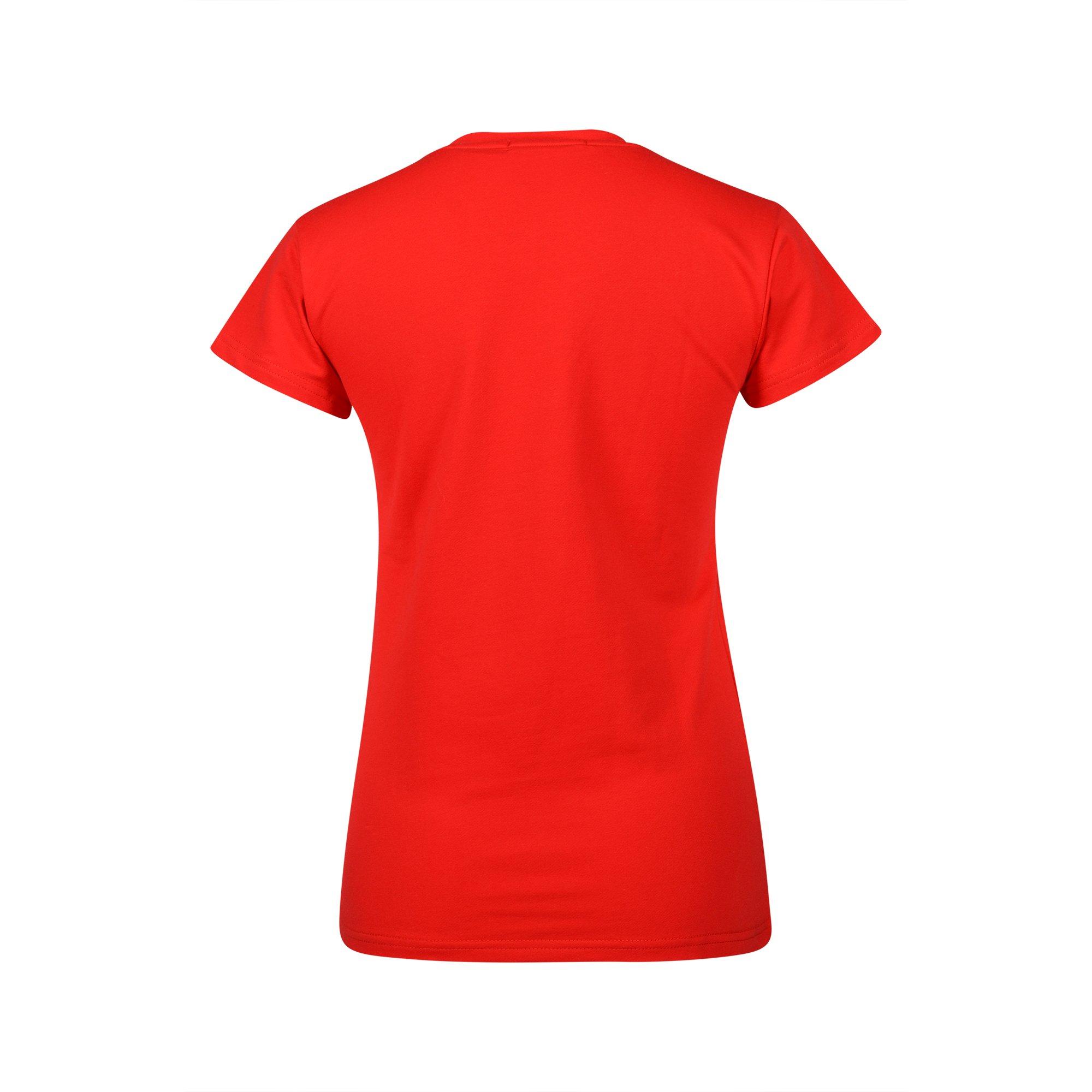 Streetz Iz Watchin Women's Goat Tee-Red - RED Thumbnail View 2