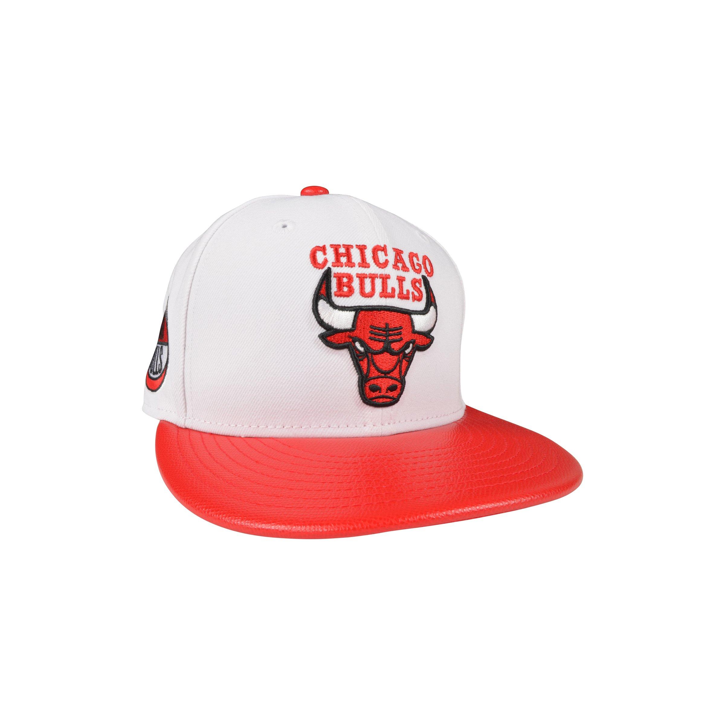 New Era Chicago Bulls 9FIFTY 12 Retro "Cherry" Snapback-White/Red - WHITE/RED Thumbnail View 2