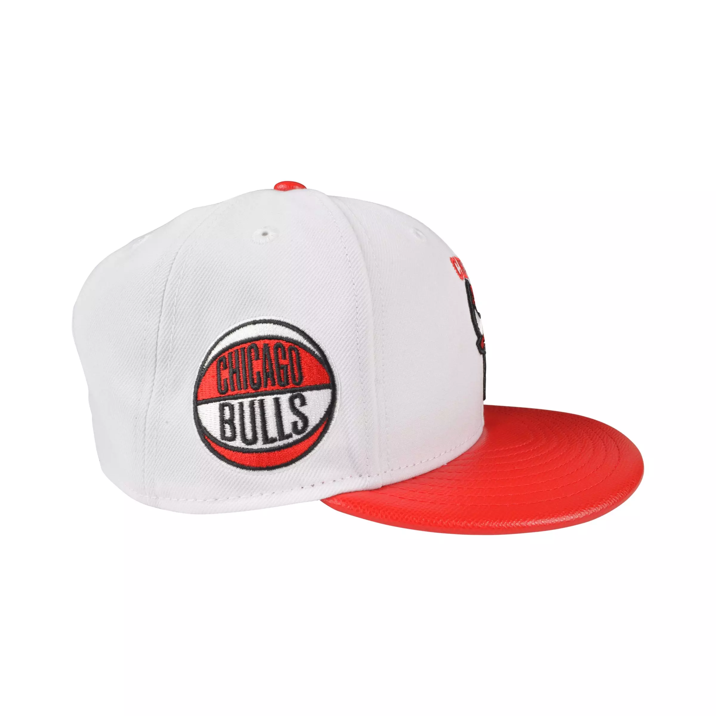 New Era Chicago Bulls 9FIFTY 12 Retro "Cherry" Snapback-White/Red - WHITE/RED
