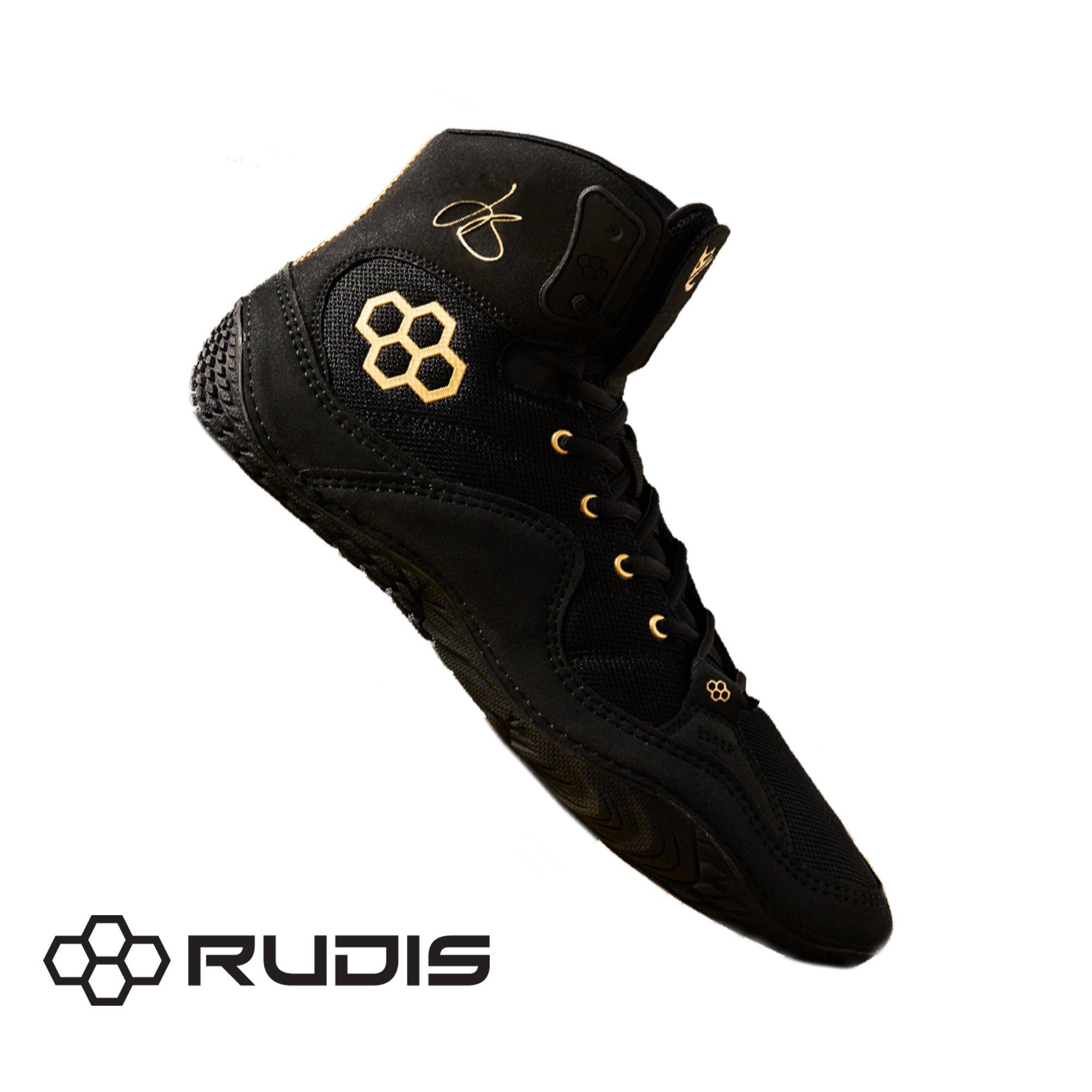 Jordan burroughs store gold wrestling shoes