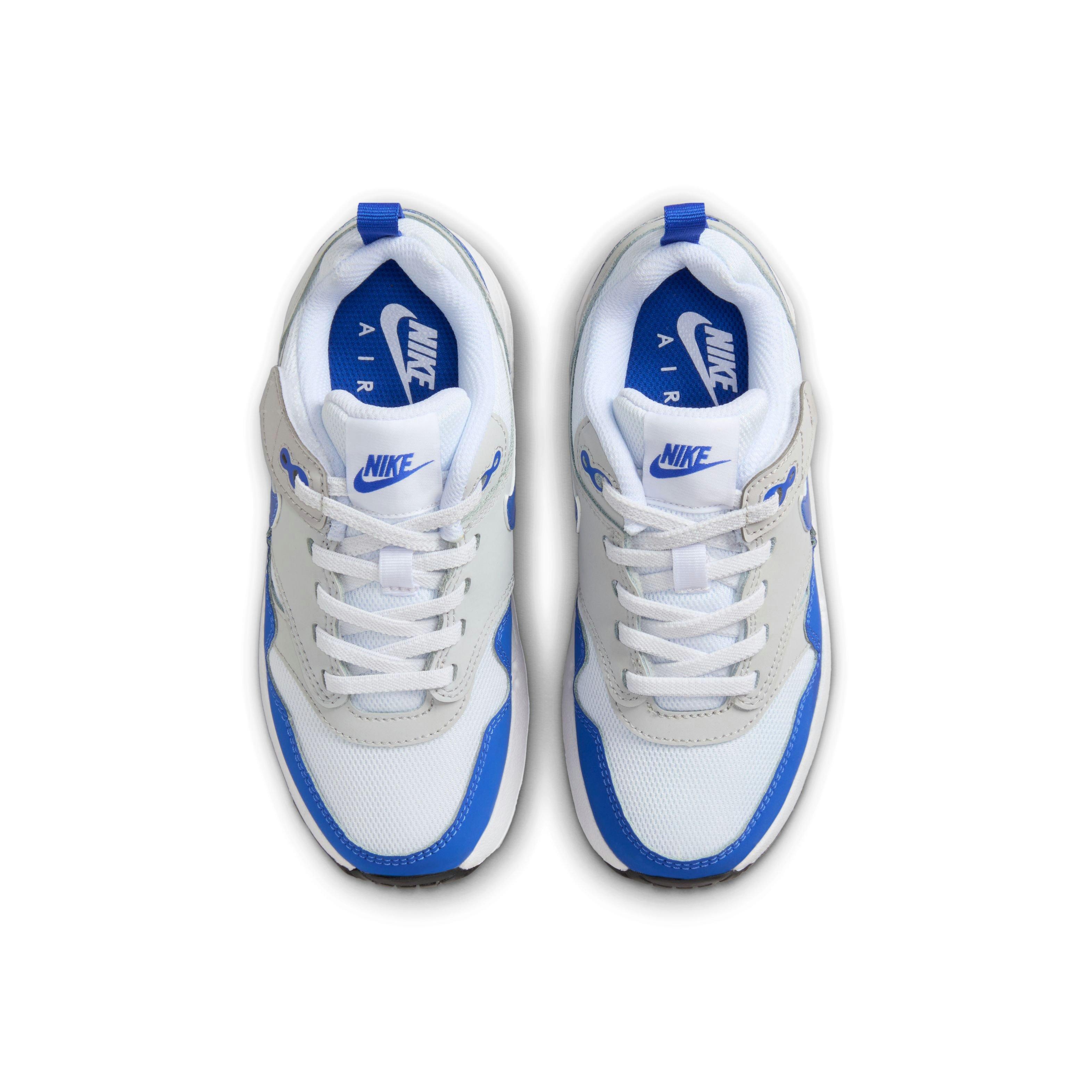 Nike Air Max 1 EasyOn Preschool Kids' Game Royal Shoe