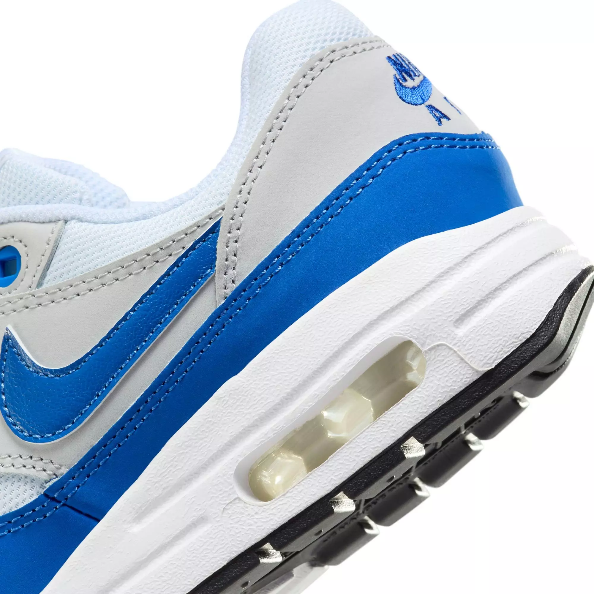 Nike Air Max 1 "Game Royal" Grade School Kids' Shoe - WHITE/ROYAL