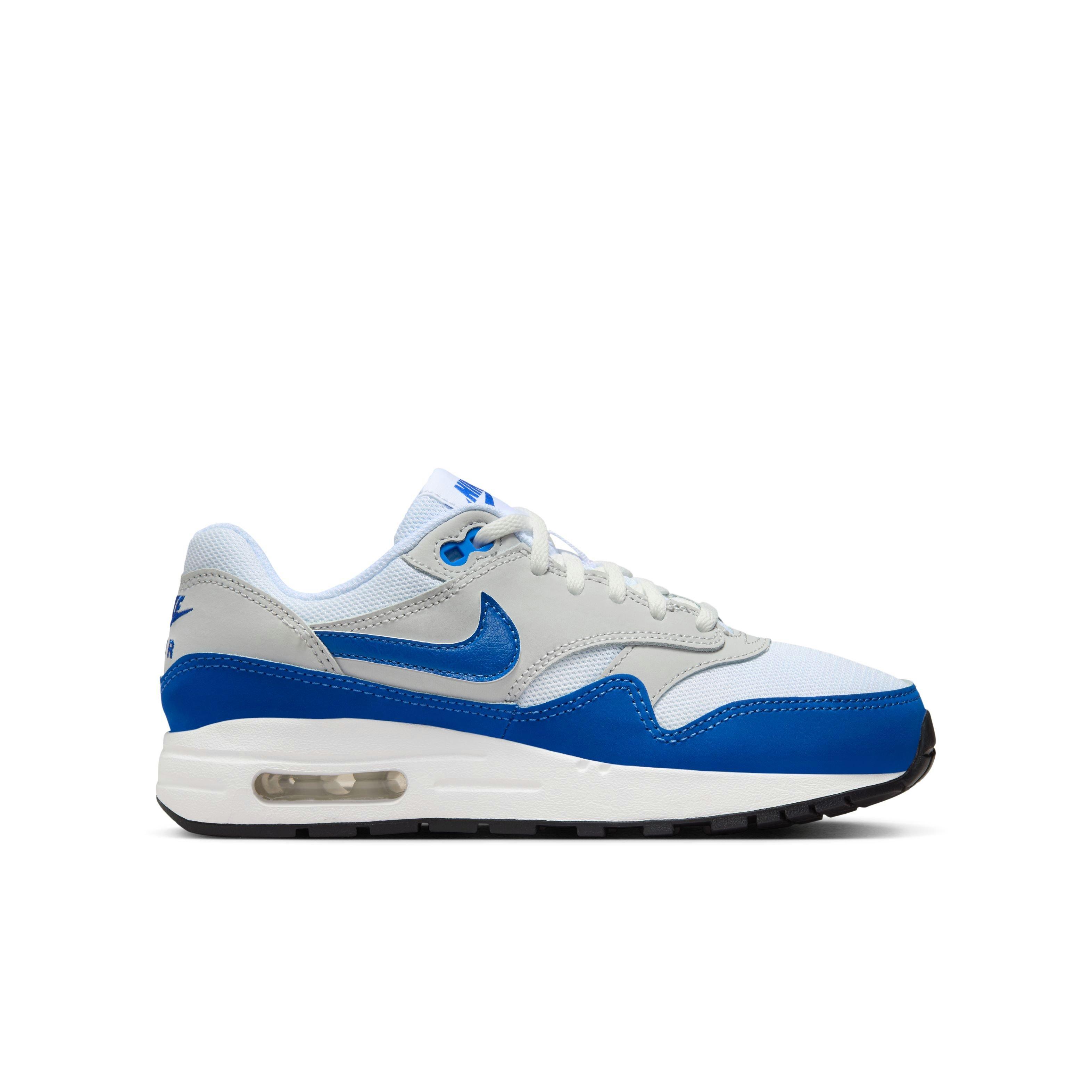 Nike Air Max 1 Grade School Kids' Game Royal Shoe