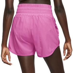 Nike Women's One Dri-FIT Ultra High-Waisted 3" Brief-Lined Shorts-Pink