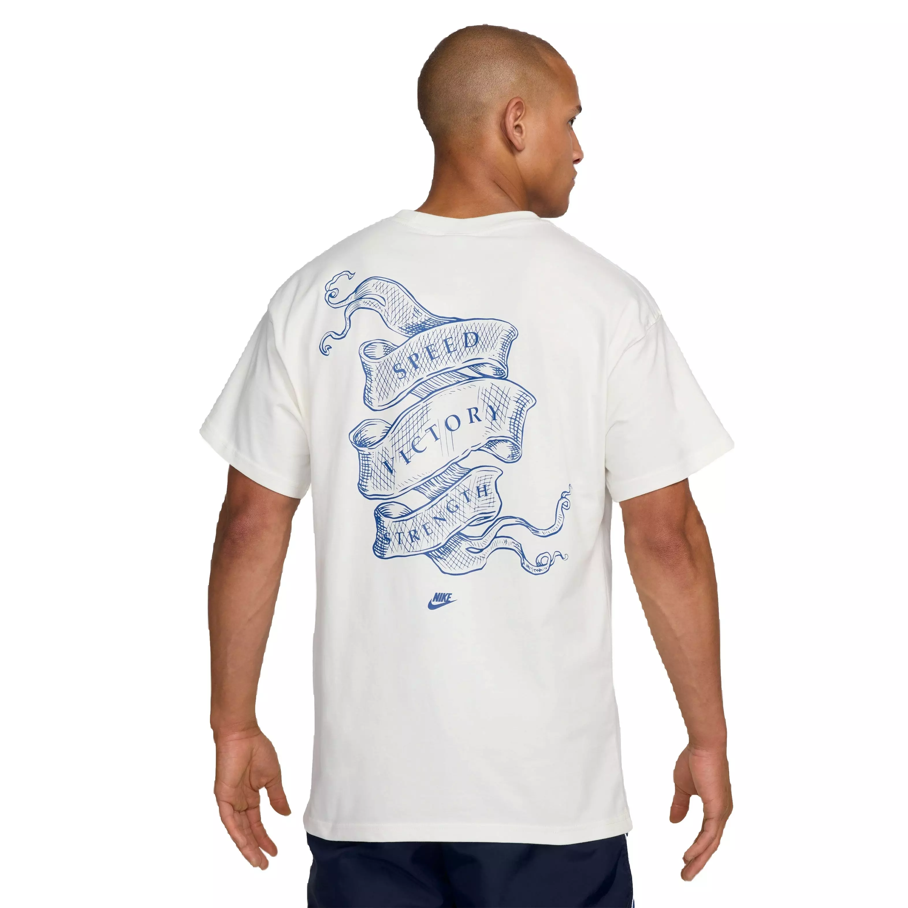 Nike Men's Sportswear Max90 Wild Card Print Tee - OFF-WHITE