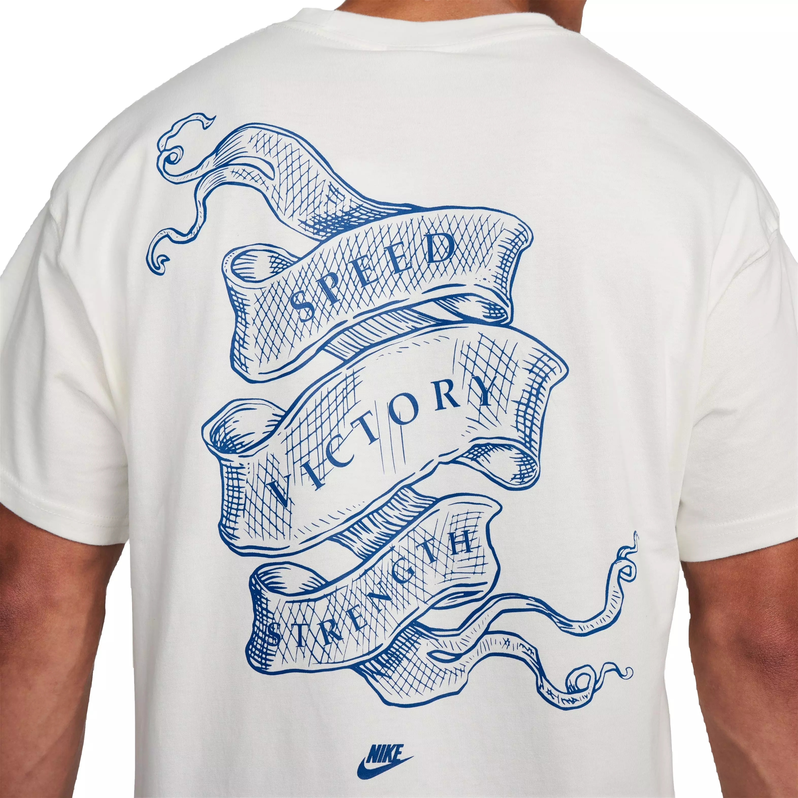 Nike Men's Sportswear Max90 Wild Card Print Tee - OFF-WHITE