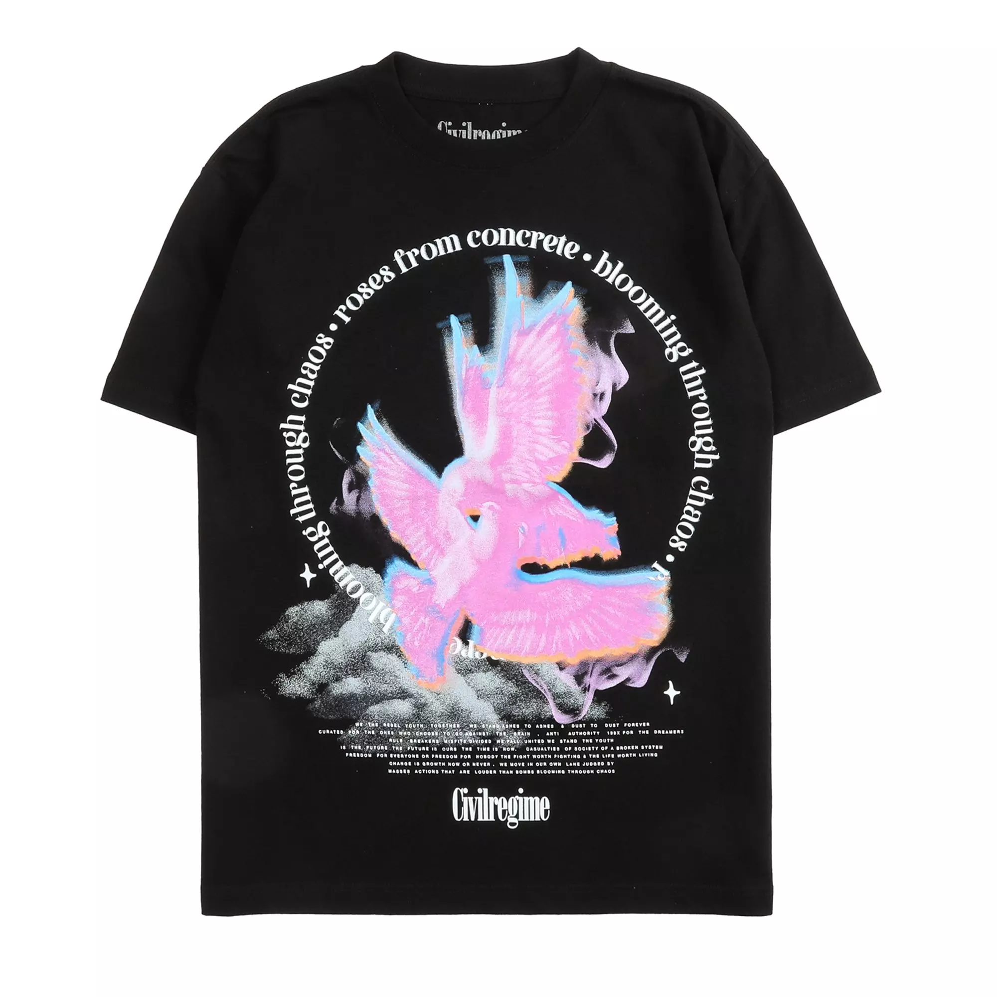 Civil Regime Men's Lovers Refrain Tee - BLACK
