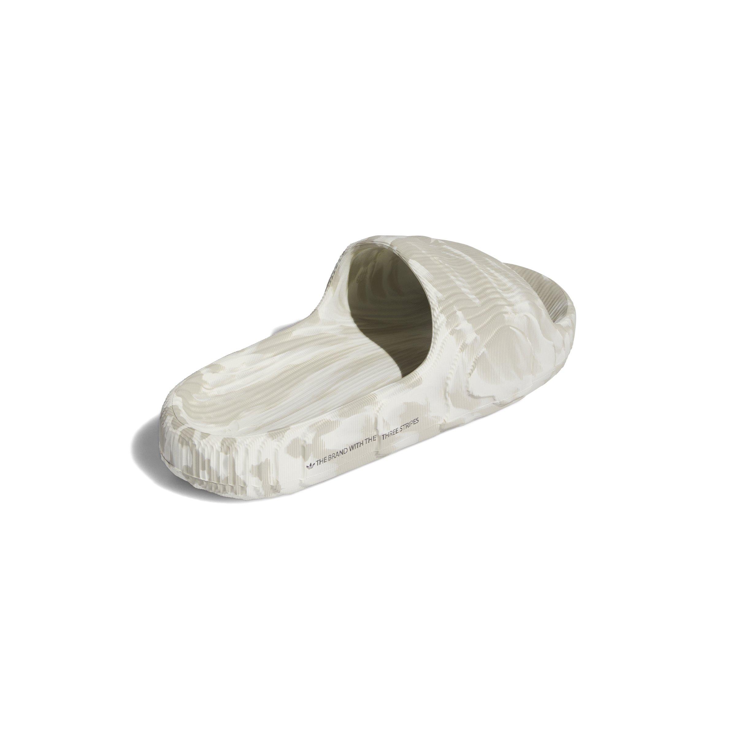 adidas Adilette 22 Grade School Boys' "Aged Vintage/Ivory" Slide