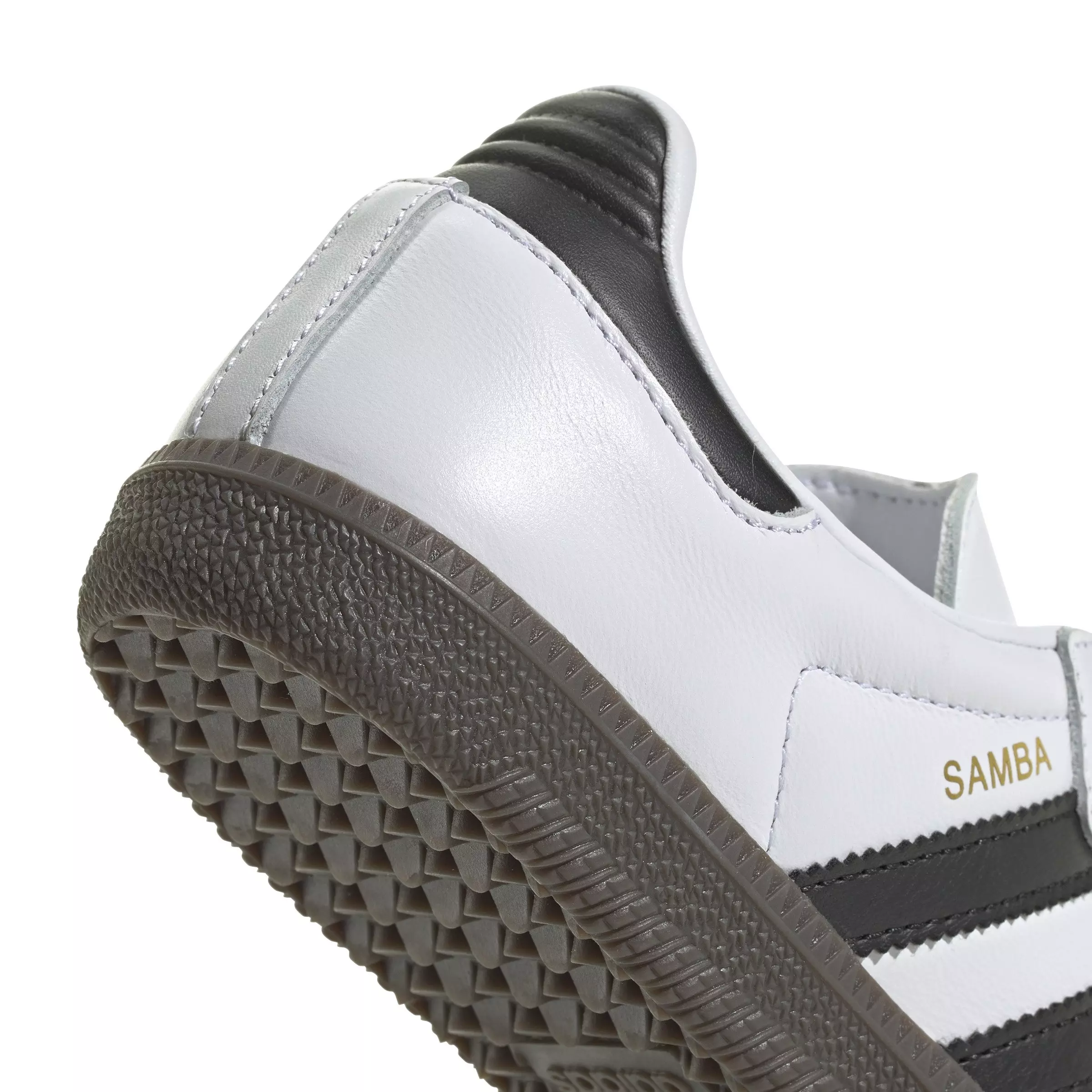 adidas Originals Samba OG "Ftwr White/Core Black/Gum" Grade School Kids' Shoe - WHITE/BLACK