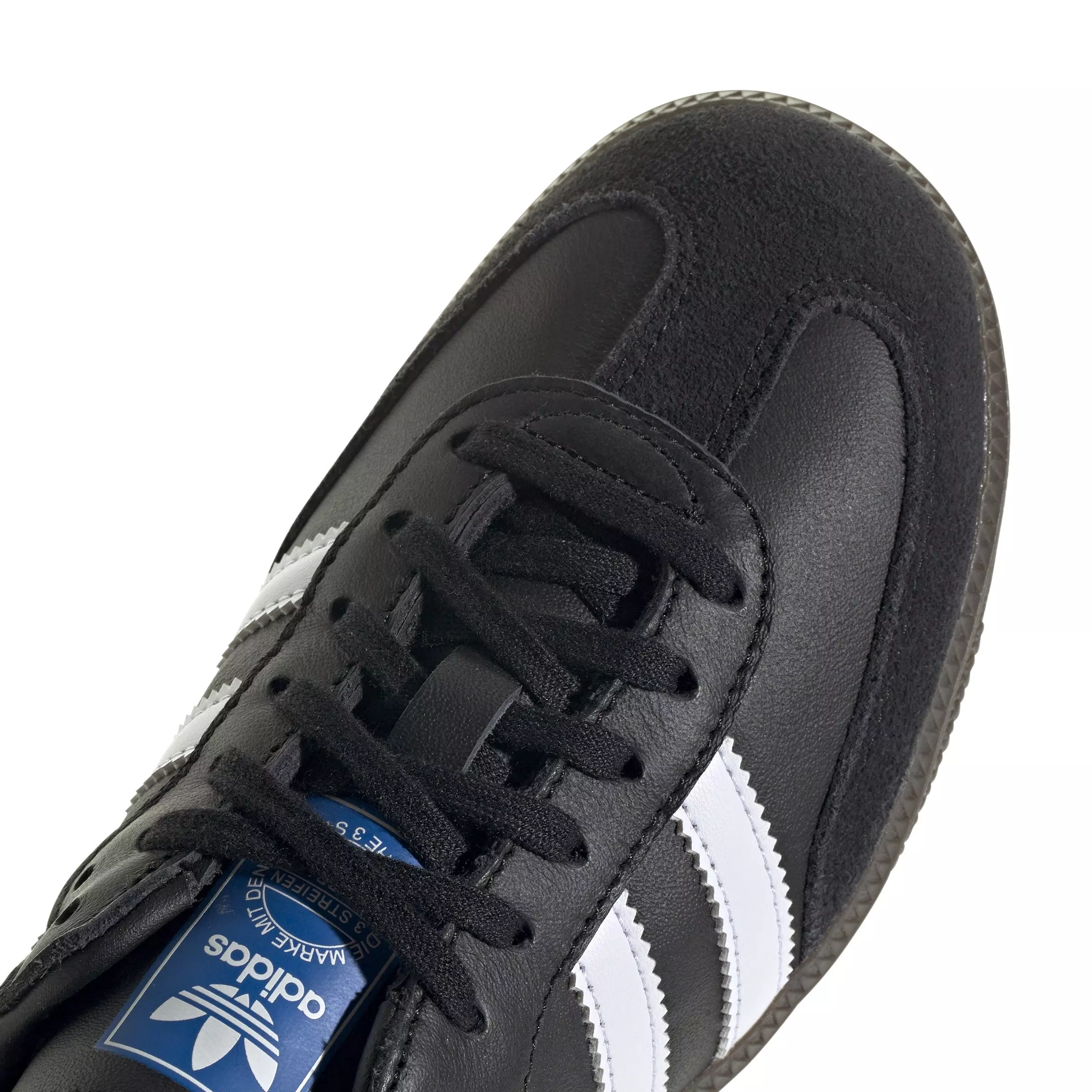 adidas Originals Samba OG "Core Black/Ftwr White/Gum" Grade School Kids' Shoe