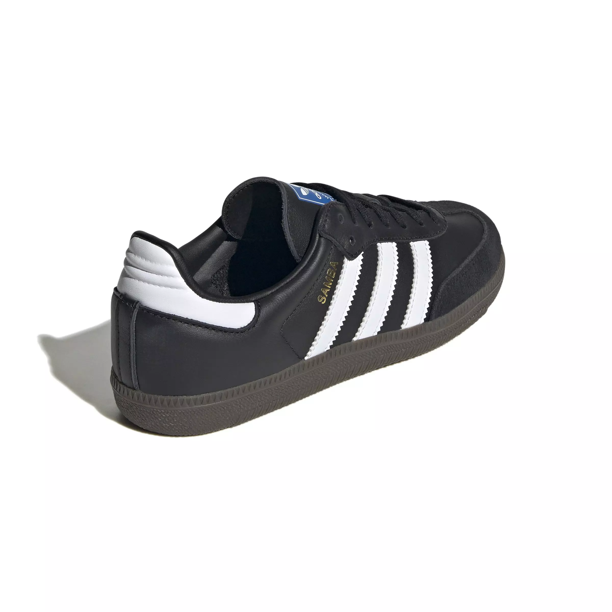 adidas Originals Samba OG "Core Black/Ftwr White/Gum" Grade School Kids' Shoe