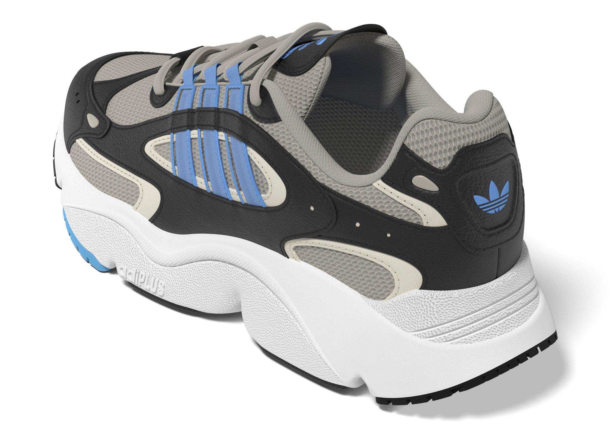 adidas Originals Ozmillen Grade School Boys' "Putty Grey/Semi Blue Burst/Core Black" Shoe