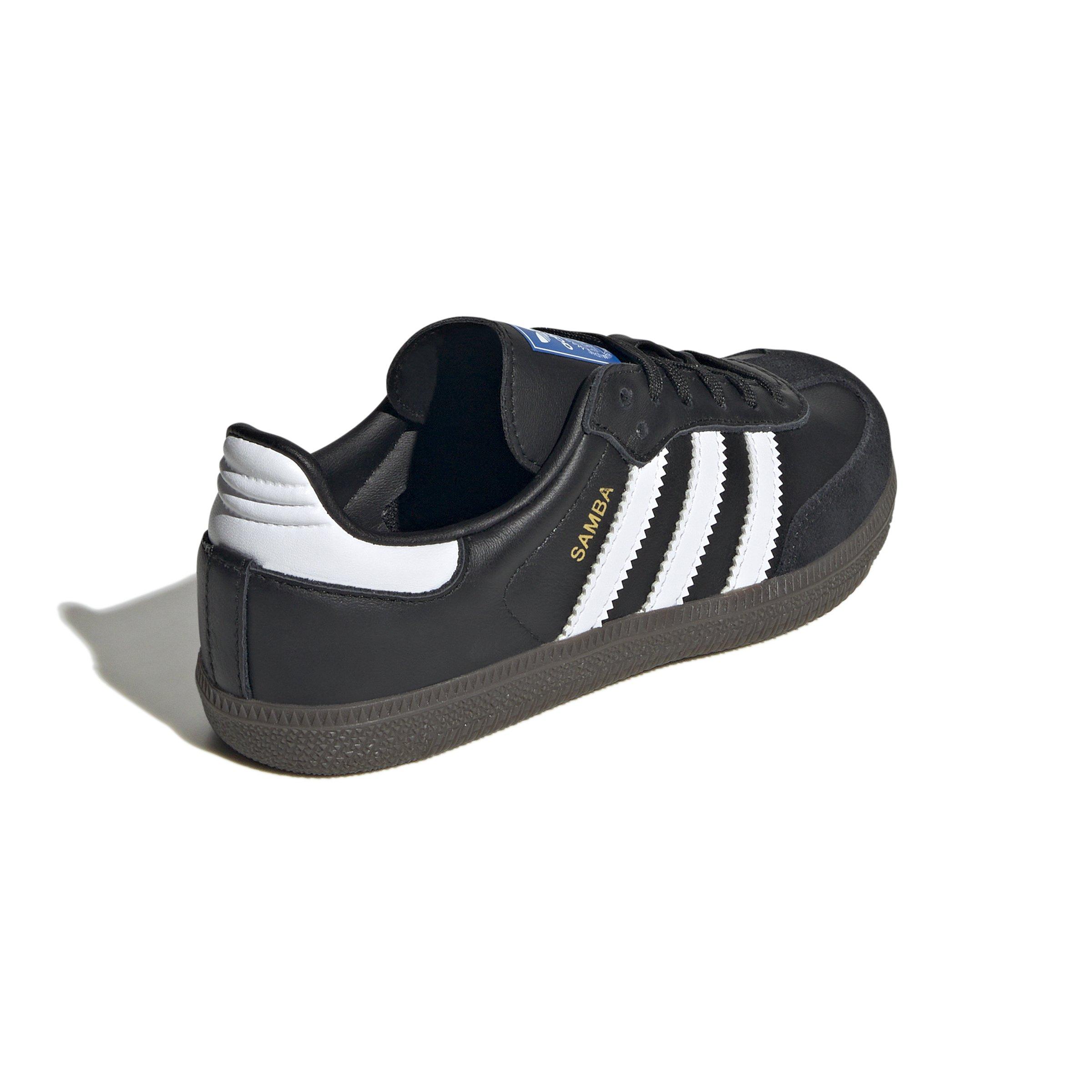 adidas Originals Samba OG Preschool Kids' "Core Black/Ftwr White/Gum" Shoe