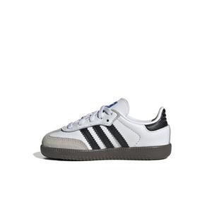 adidas Originals Samba OG "Cloud White/Core Black/Clear Granite" Toddler Kids' Shoe