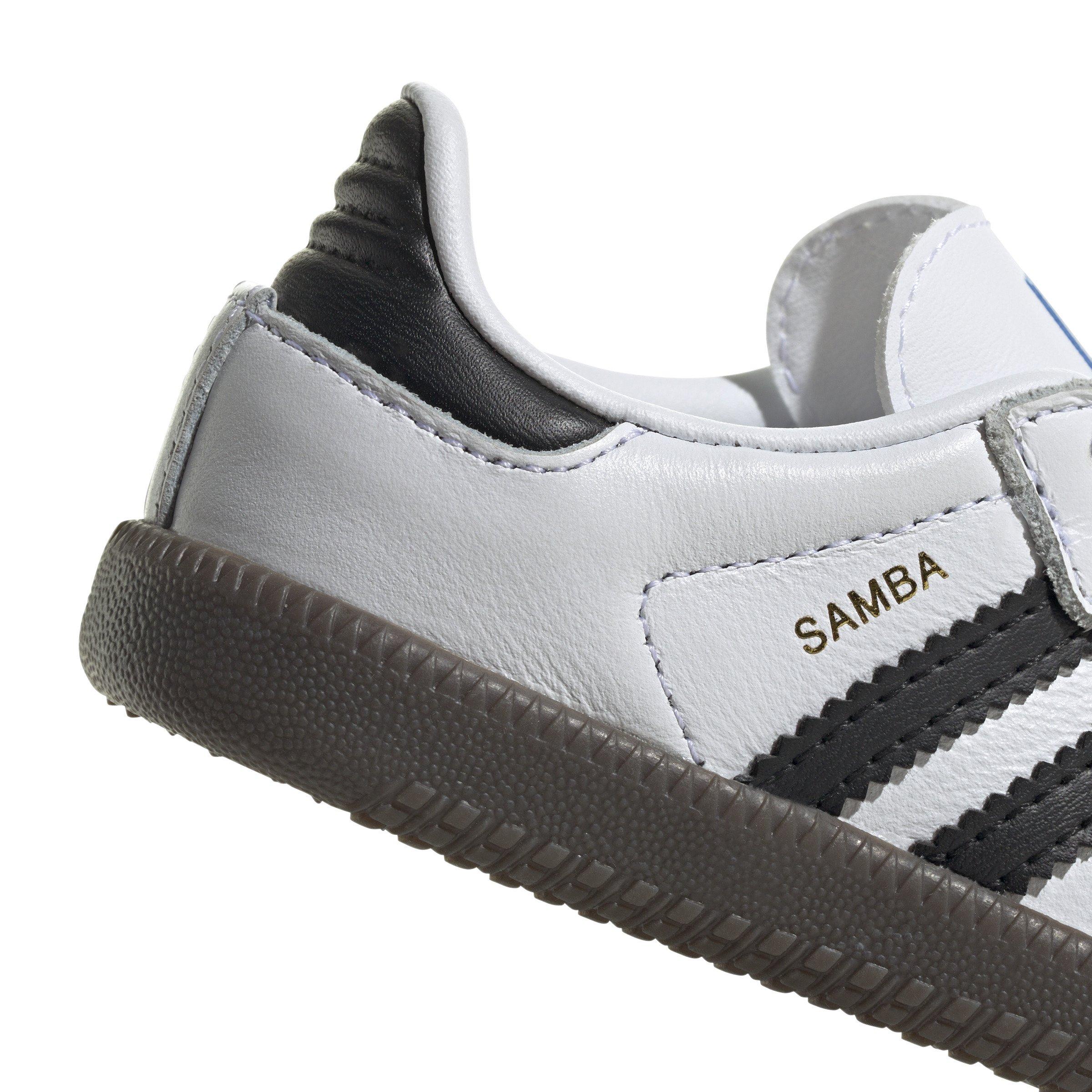 adidas Originals Samba OG Toddler Kids' "Cloud White/Core Black/Clear Granite" Shoe