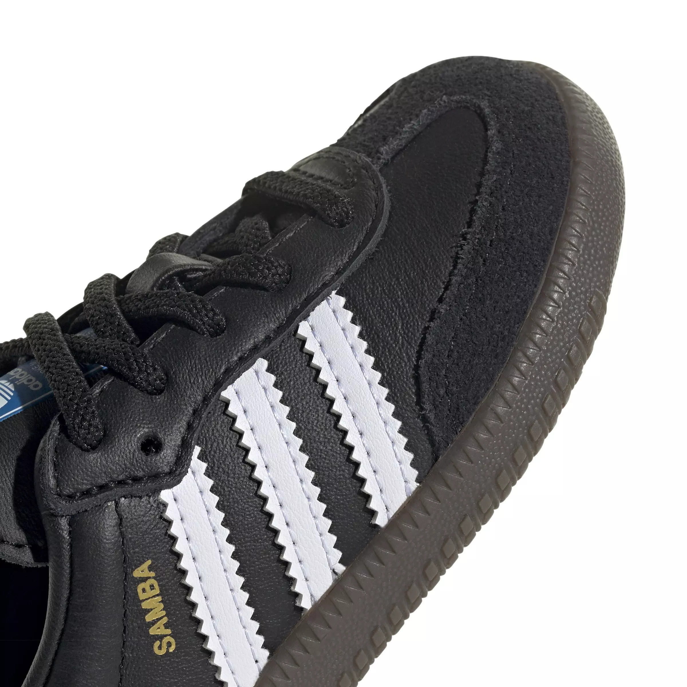 adidas Originals Samba OG "Core Black/Ftwr White/Gum" Toddler Kids' Shoe