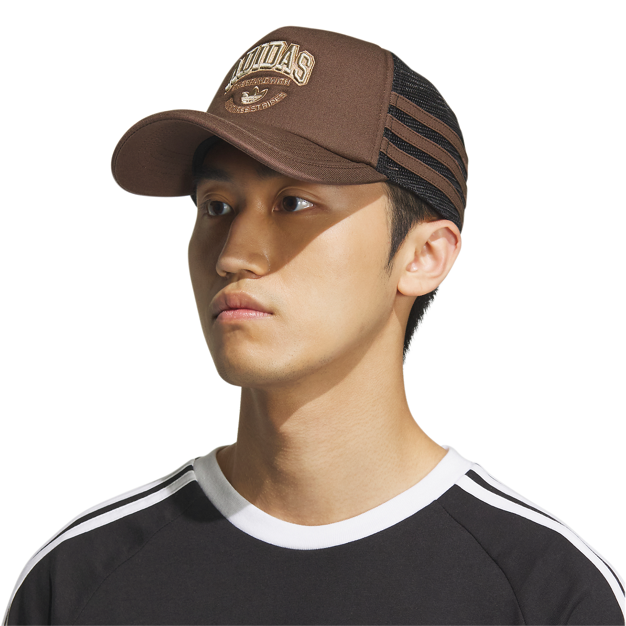adidas Rec League Trucker Hat-Brown - BROWN Thumbnail View 1