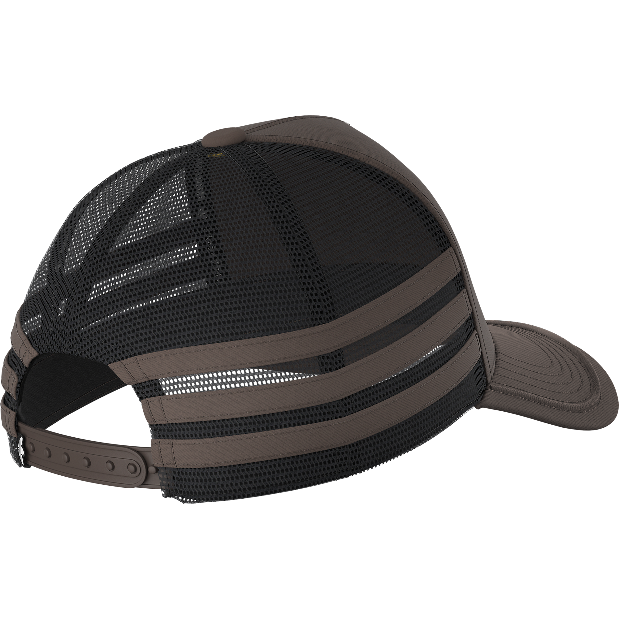 adidas Rec League Trucker Hat-Brown - BROWN Thumbnail View 4