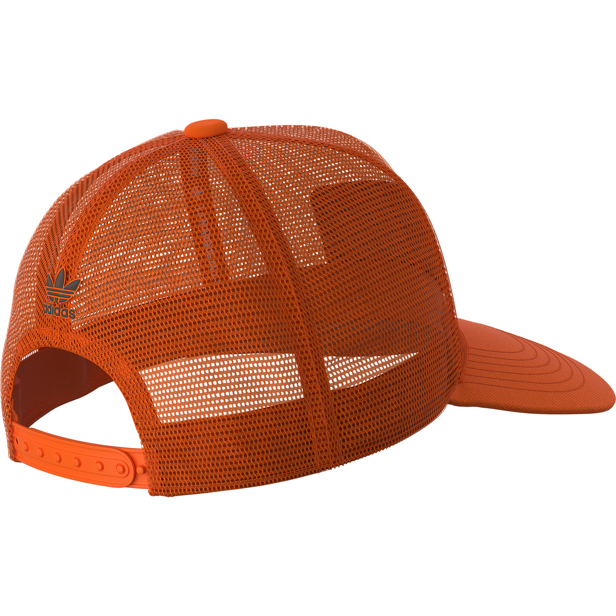adidas Worldwide Mesh Trucker Hat - ORANGE Thumbnail View 4